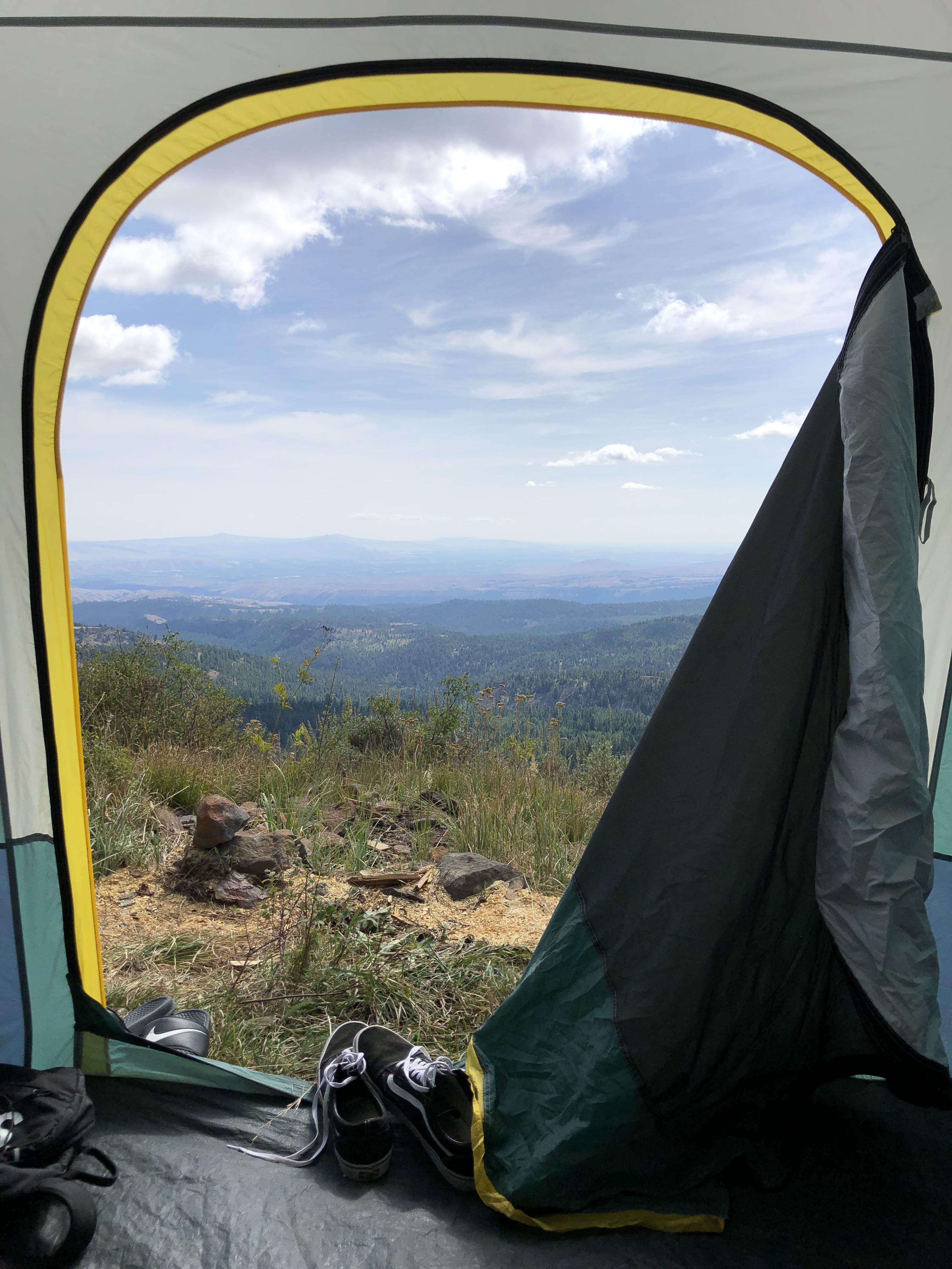 A weekend on the Ridge (Bethel Ridge, WA) r/camping