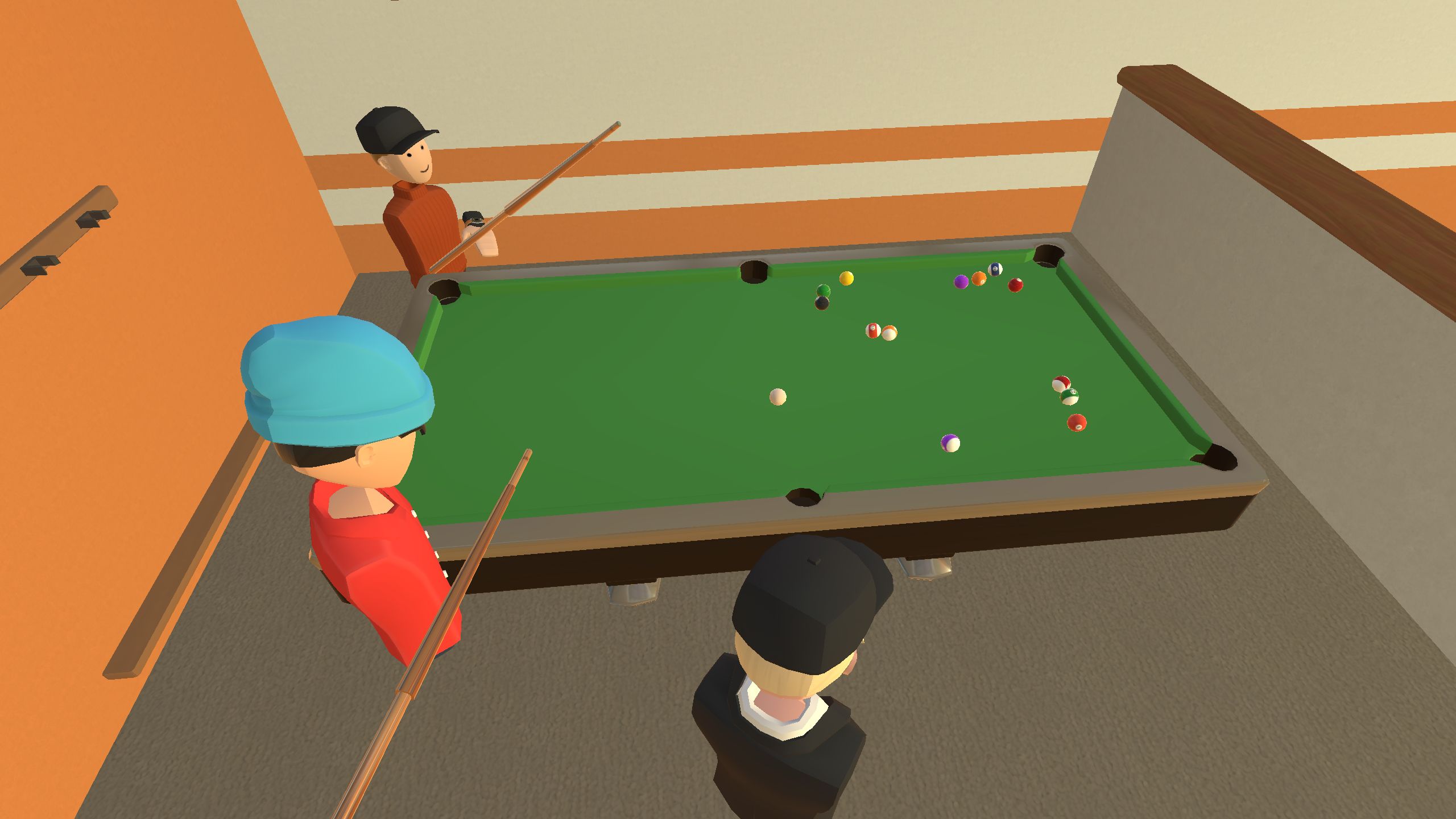Rare footage of people playing pool in the rec center r/RecRoom