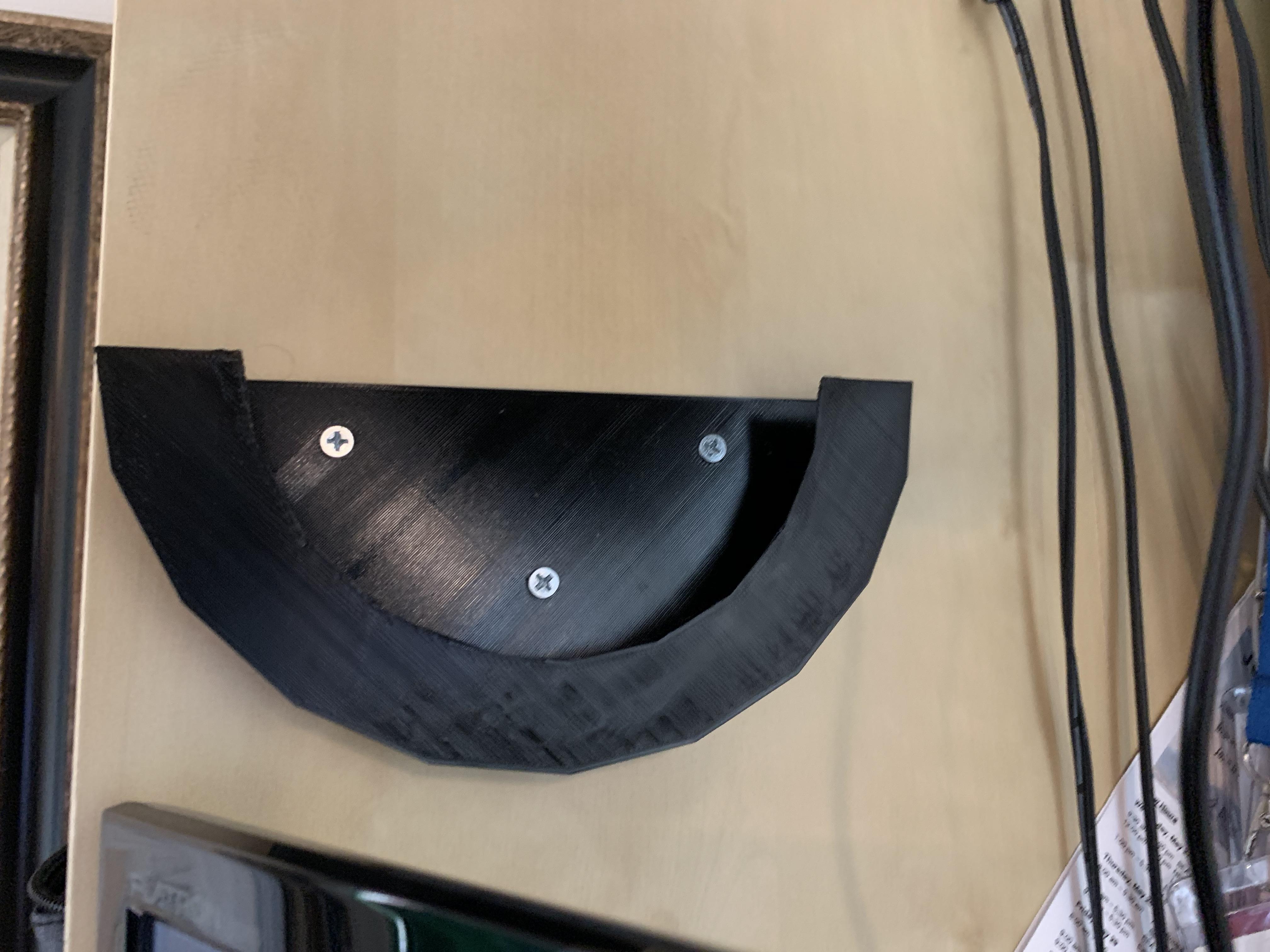 Wall mount for desk lamp! r/functionalprint