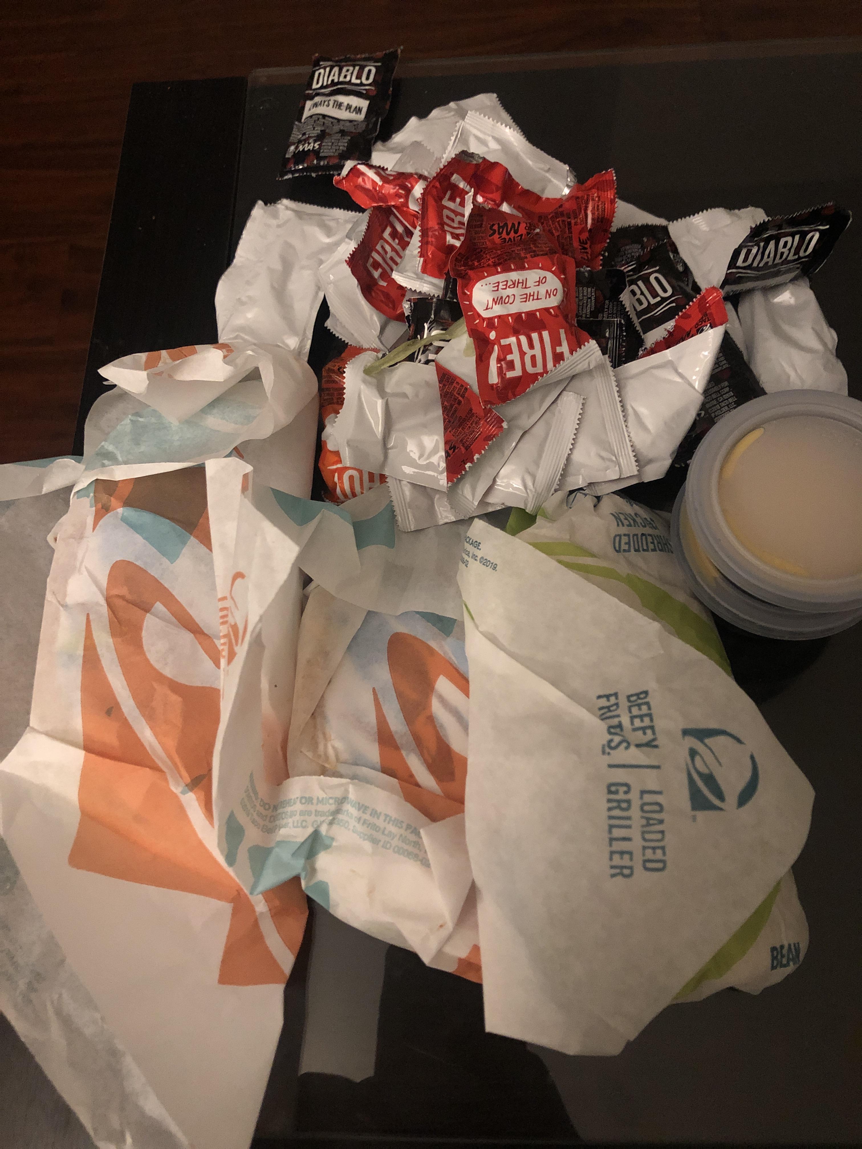 I’ve had taco bell for lunch 3 out of the last 4 days r/tacobell