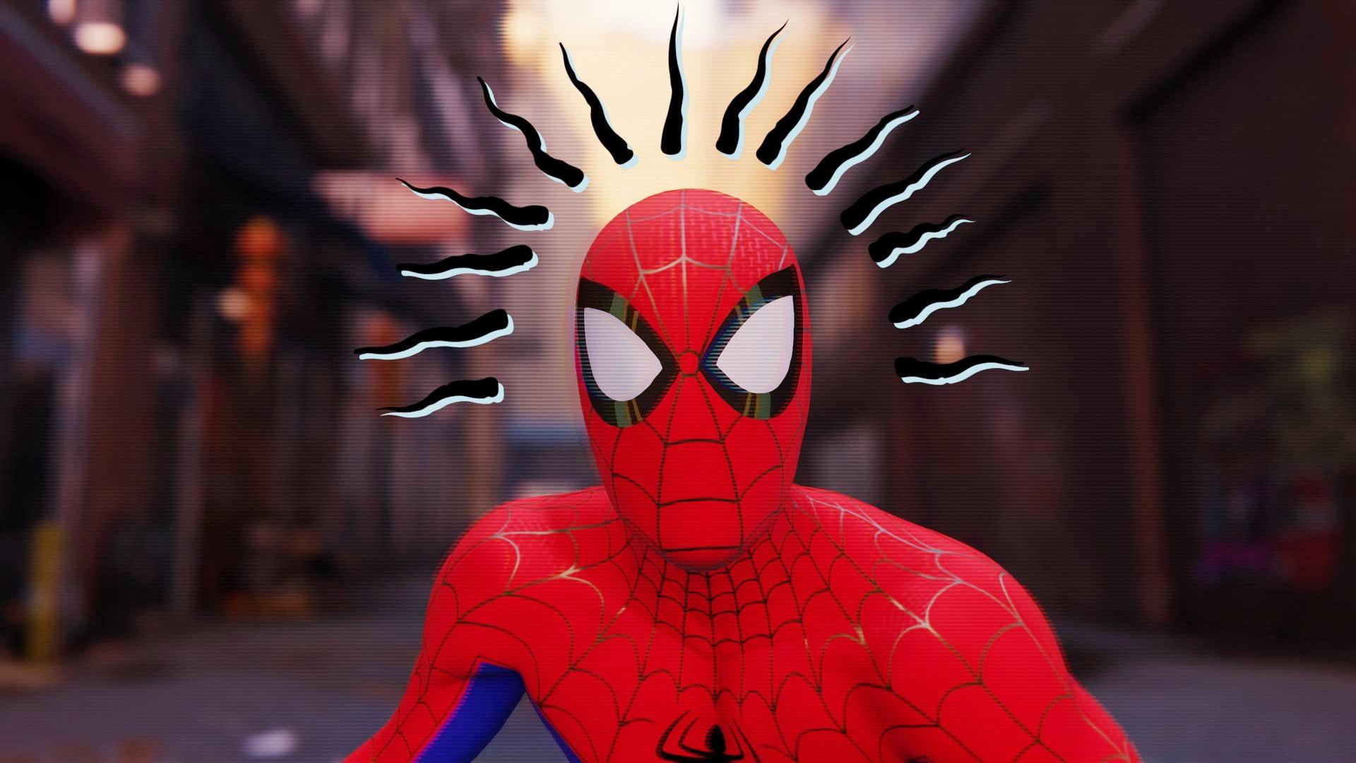 Spider man into the spider verse spray paint chromebook wallpaper