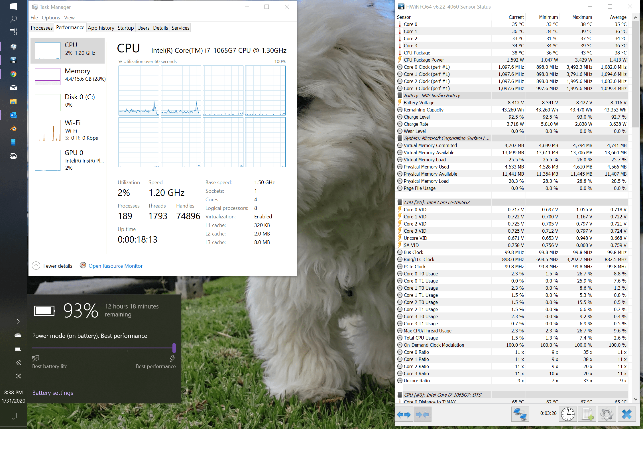 Great Battery life on Surface Laptop 3. 12+ hours Surface