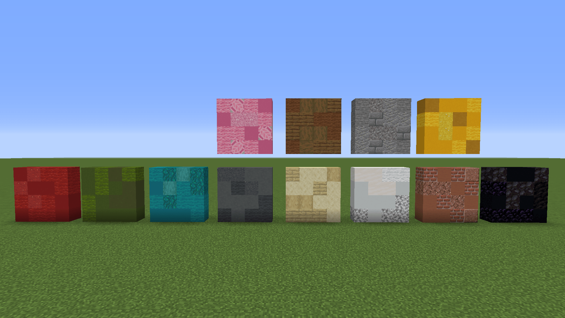 Block pallets I frequently use! r/Minecraft