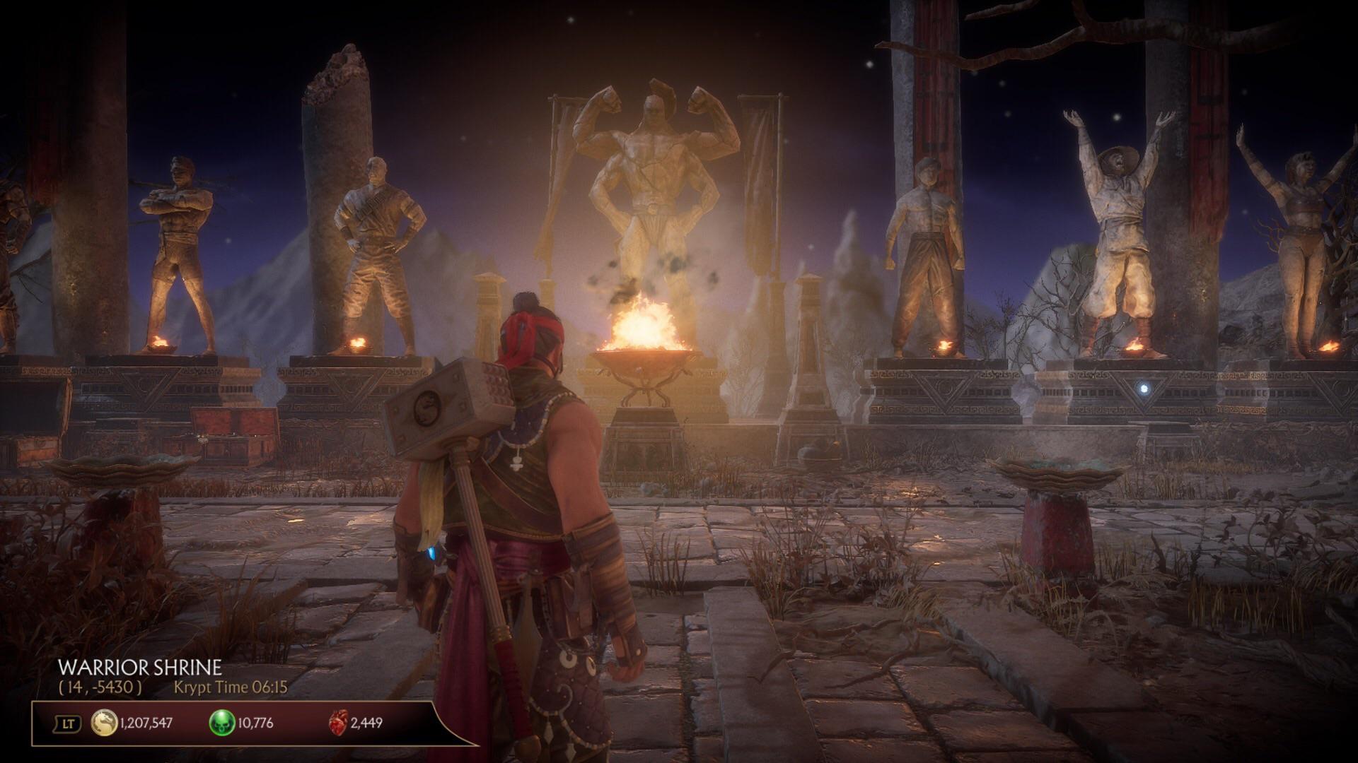 Shouldn’t the courtyard be an arena in Mortal Kombat 11? I feel like it