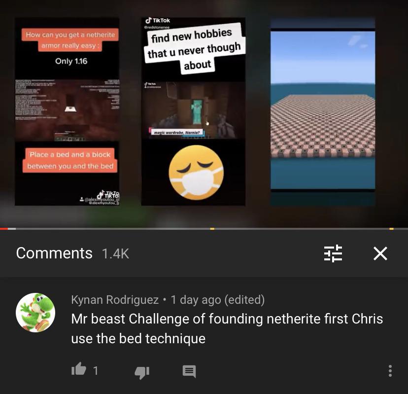 Chris use the bed technique r/youngpeopleyoutube