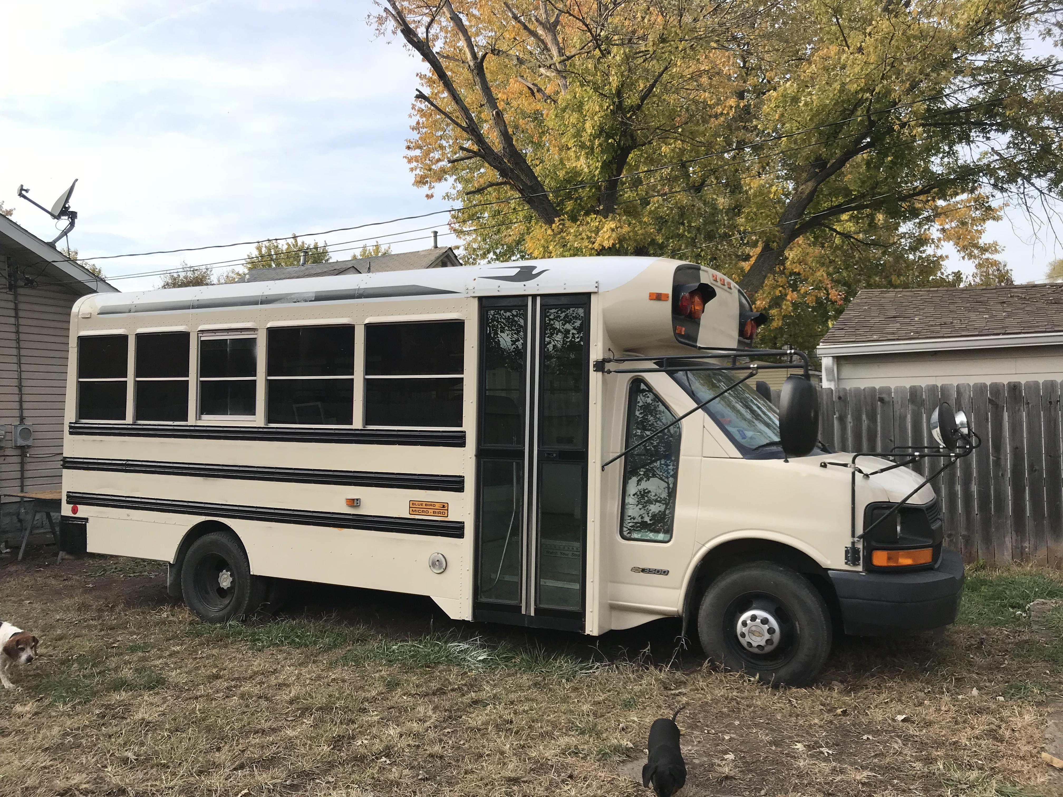 Fresh paint on bus r/vandwellers