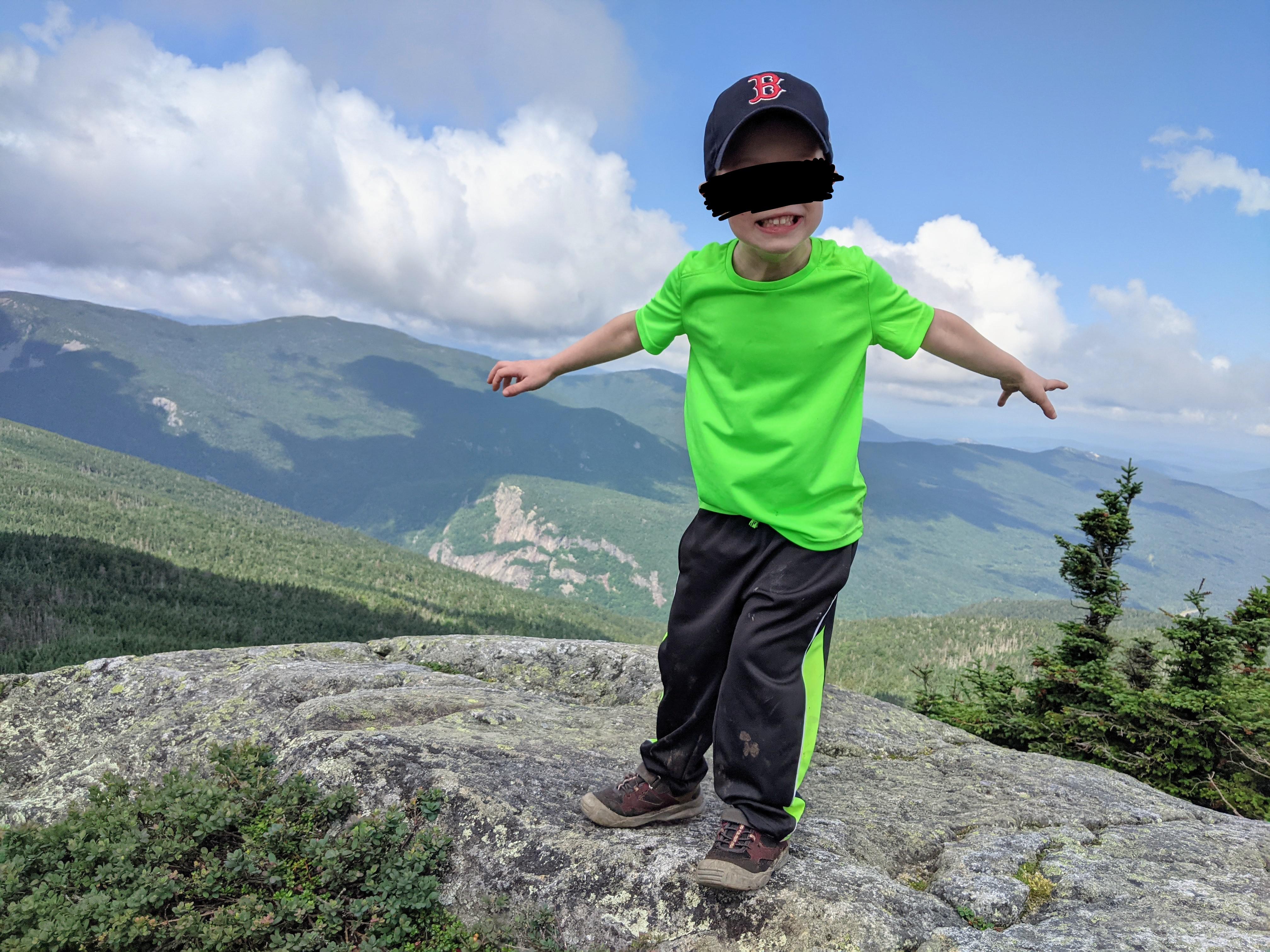 Bagged Mt. Jackson with my 5yo r/newhampshire