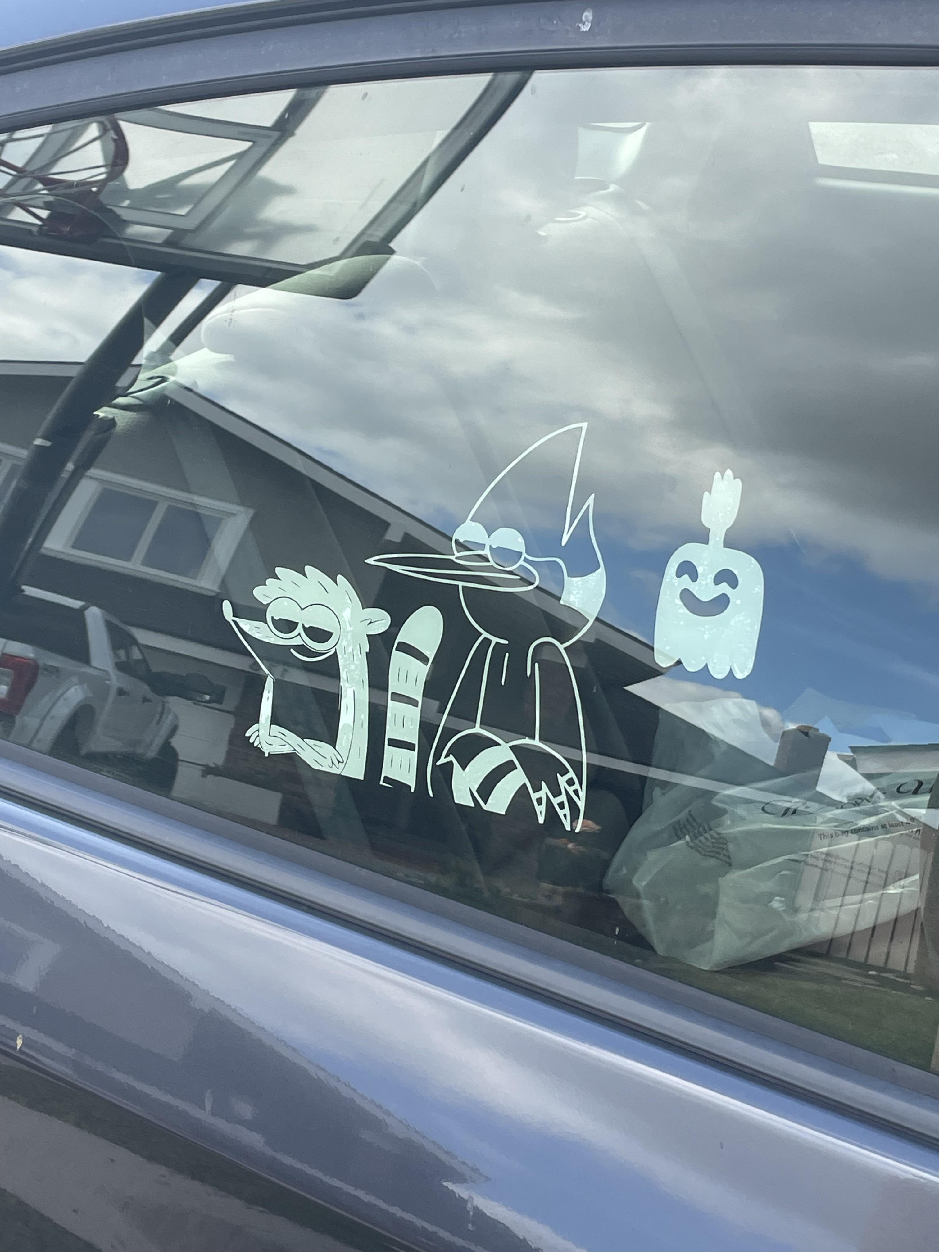 New stickers for my car r/regularshow
