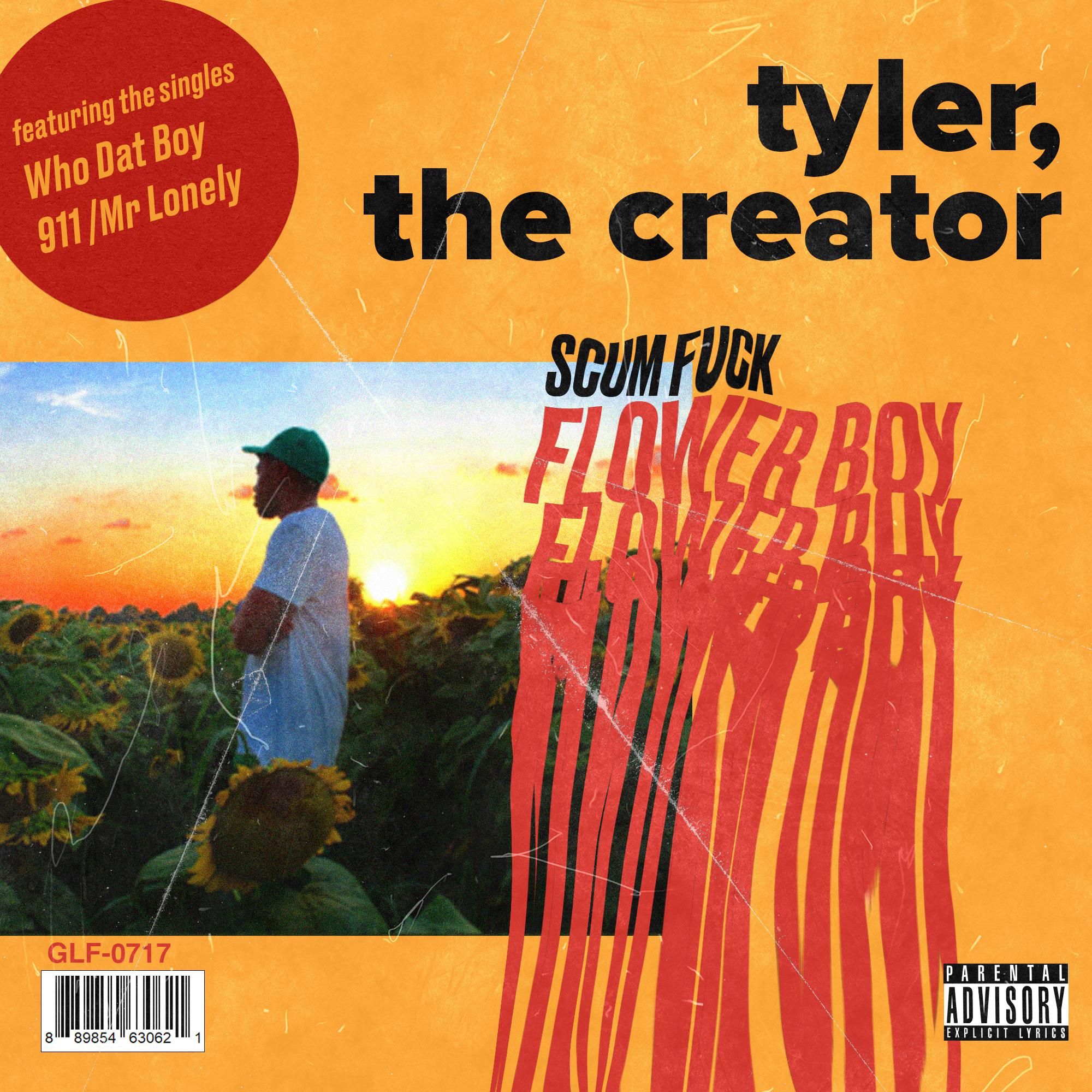 my vintage inspired flower boy cover art redesign r/tylerthecreator