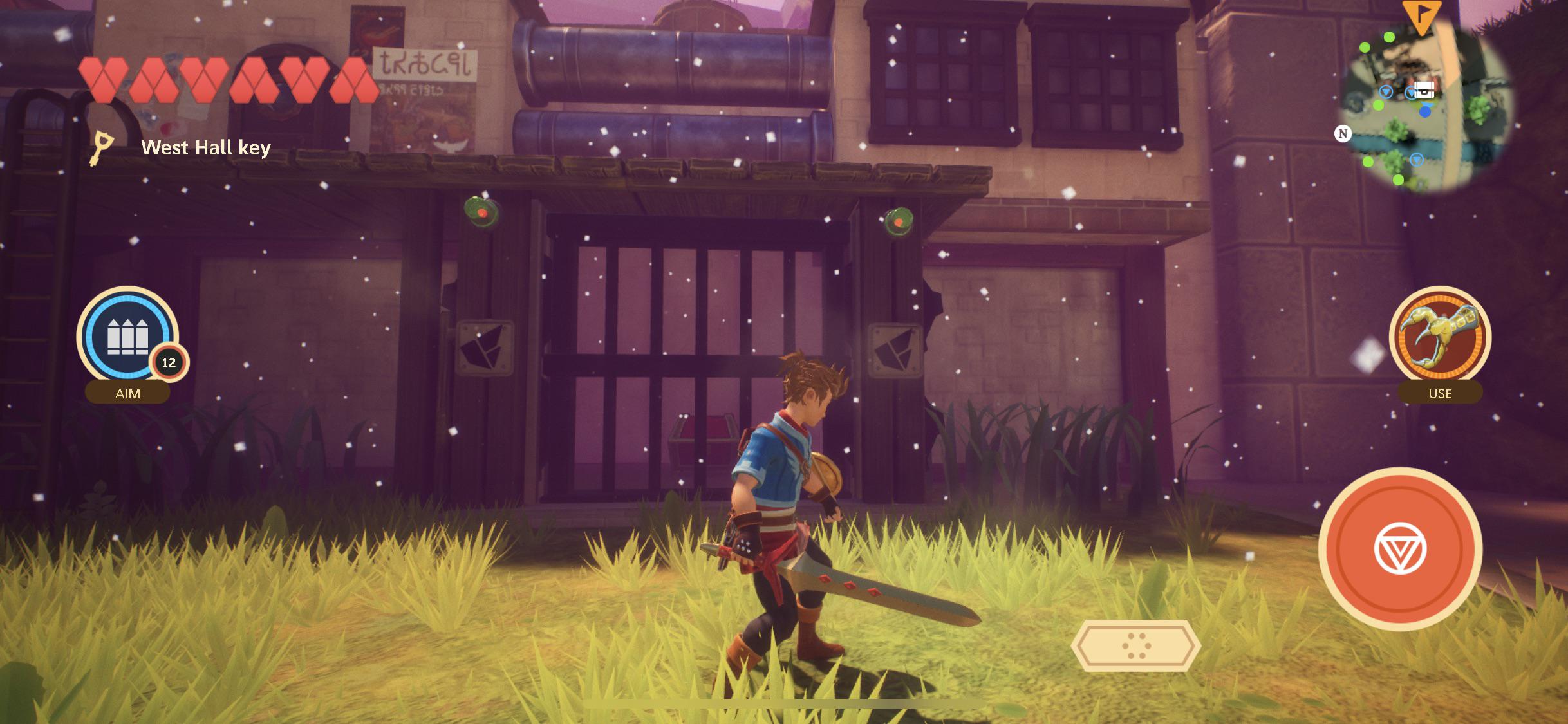 How do I get this chest? The white city. r/Oceanhorn2