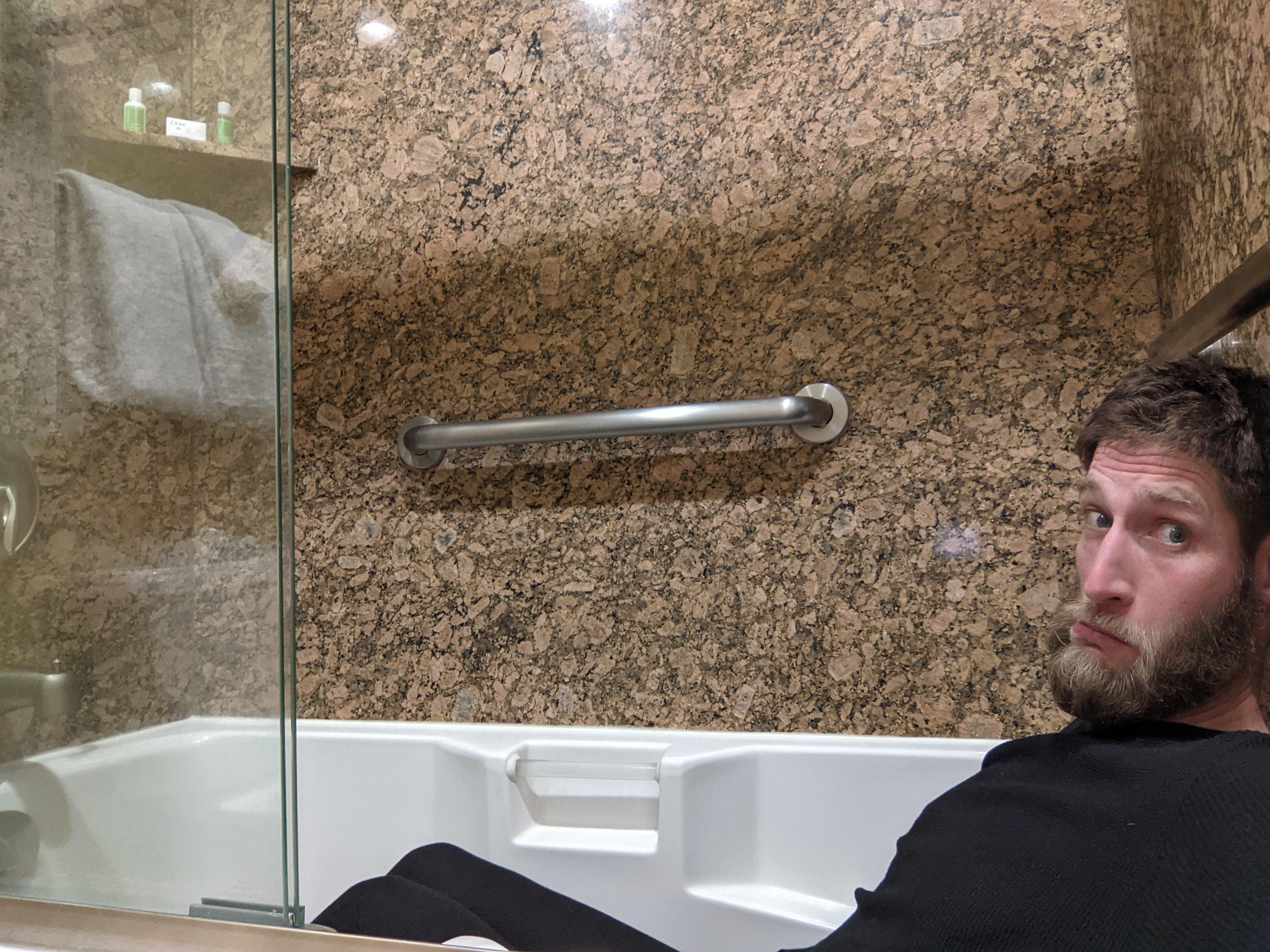 When you get too many complaints about small tubs but can't make them