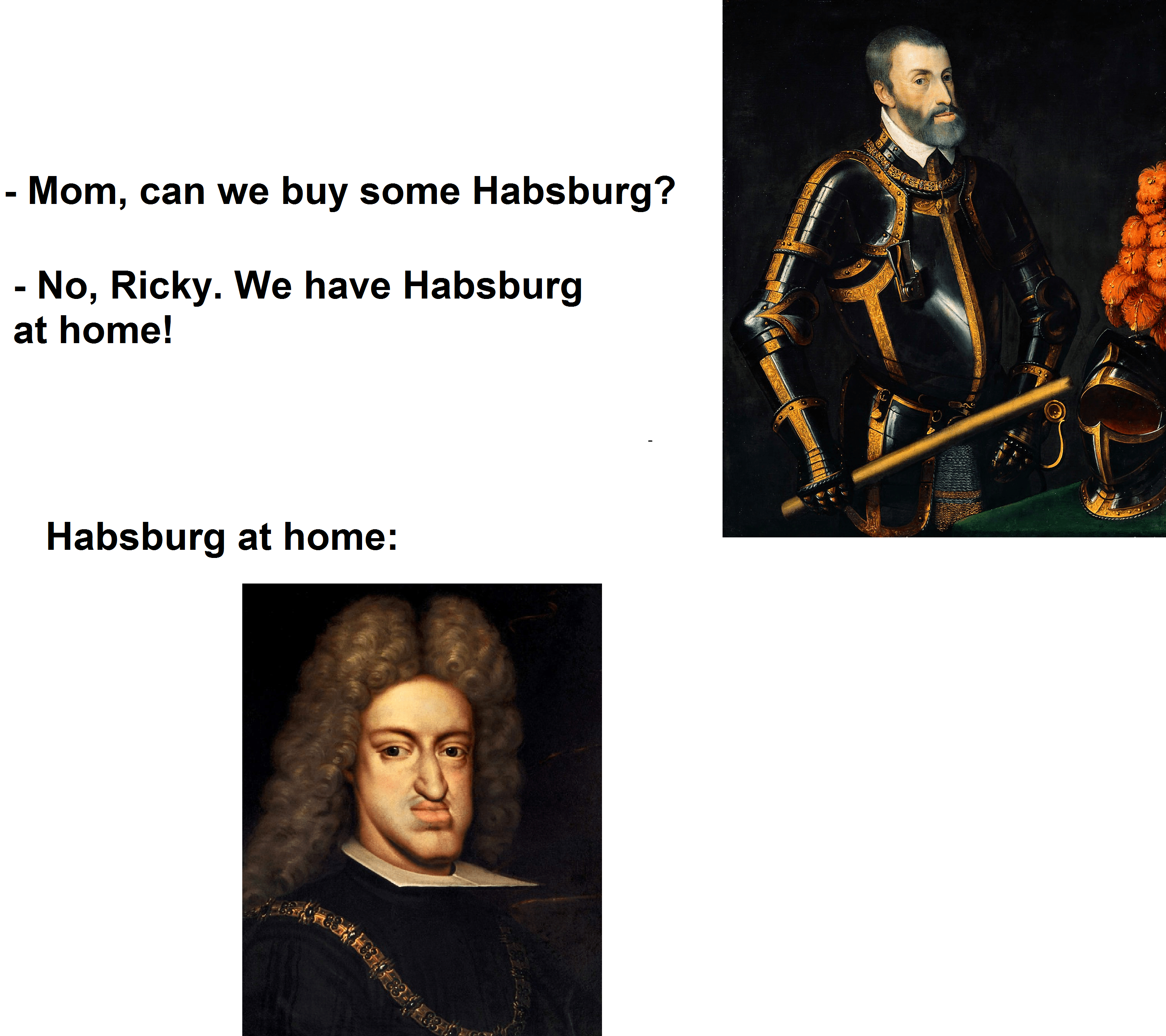 Crude Habsburg meme... r/HistoryMemes