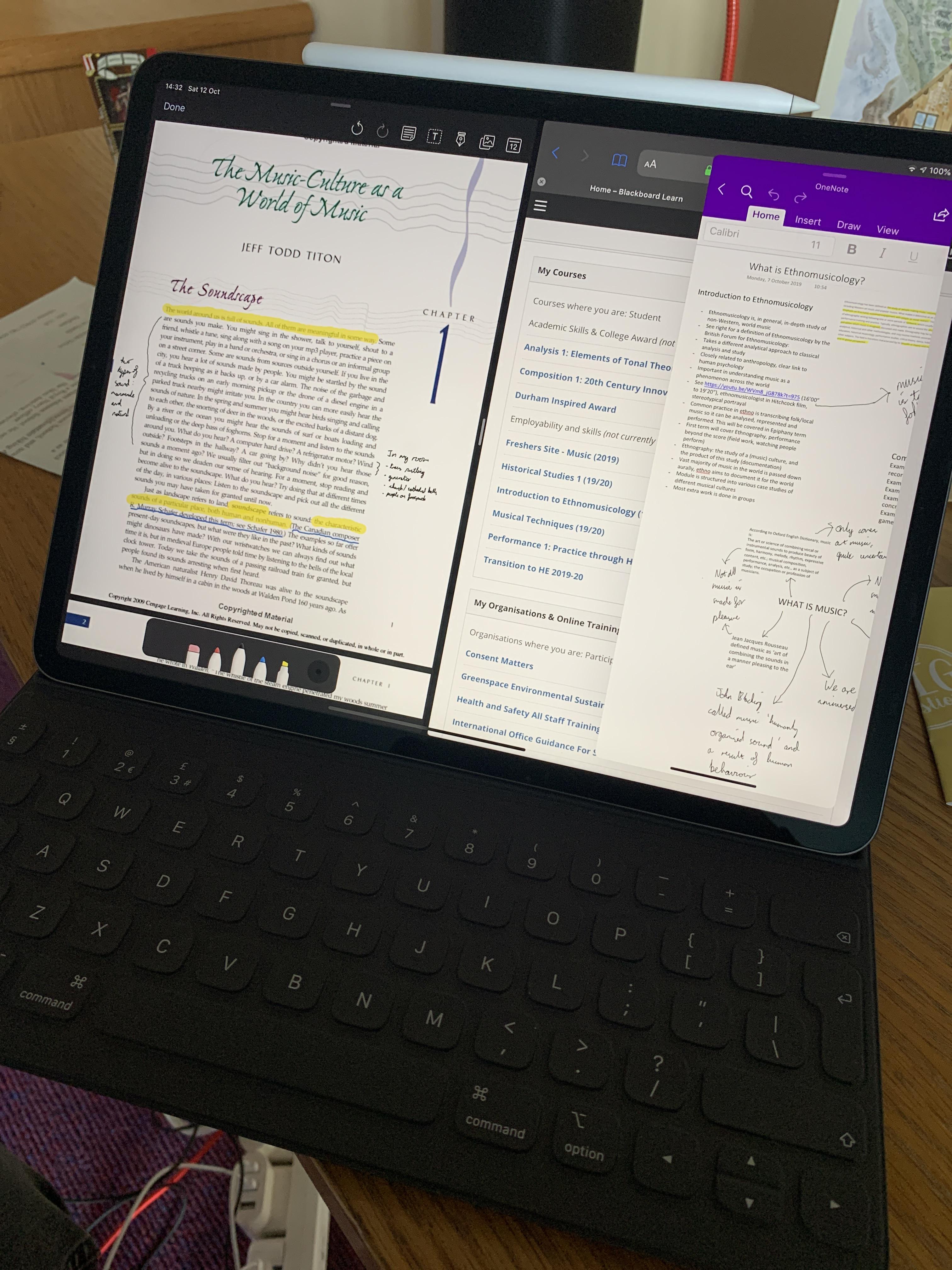 Honestly the multitasking iPadOS allows and the utility of the Apple