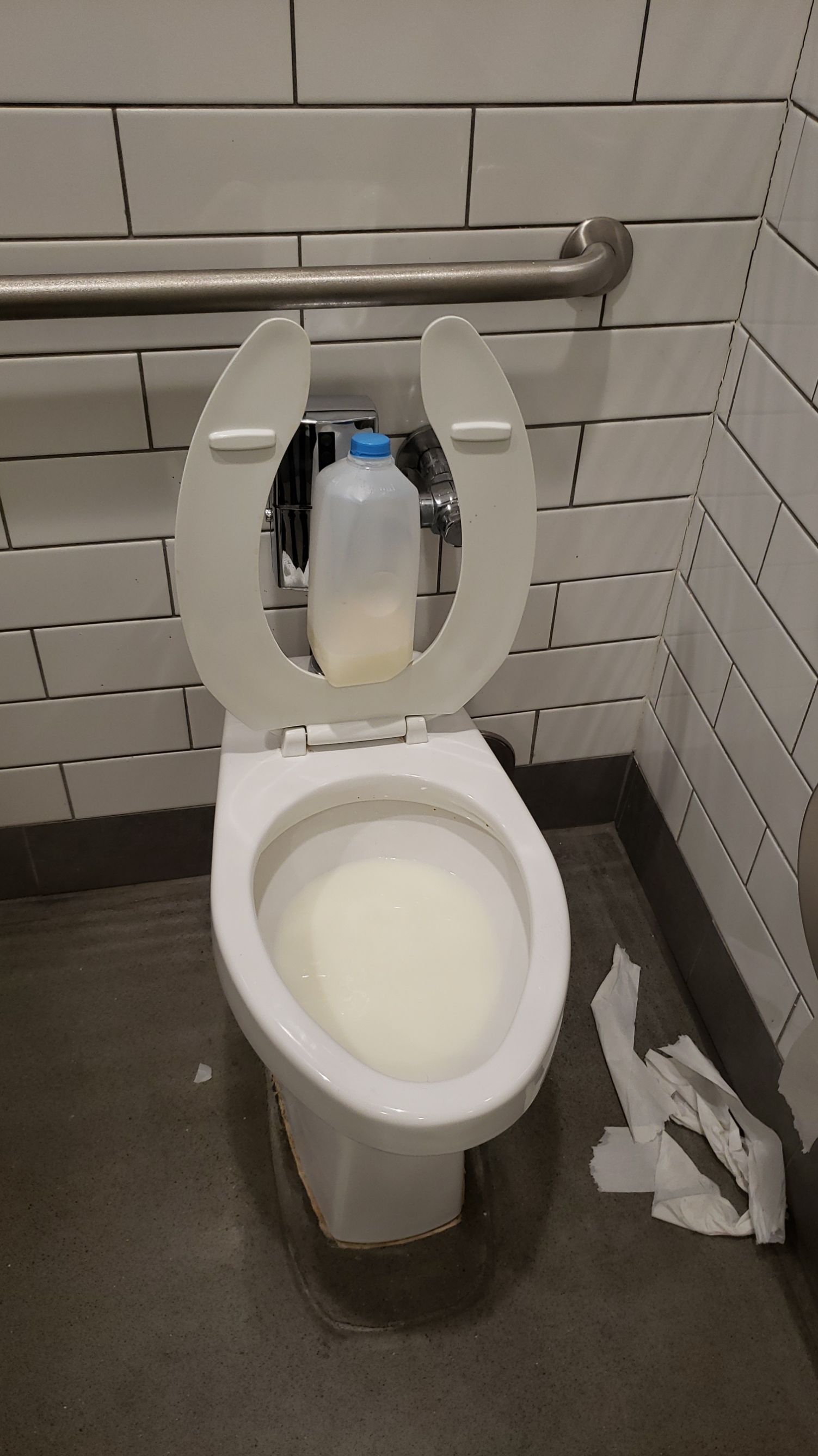 Saw this in the bathroom at my local Walmart r/peopleofwalmart