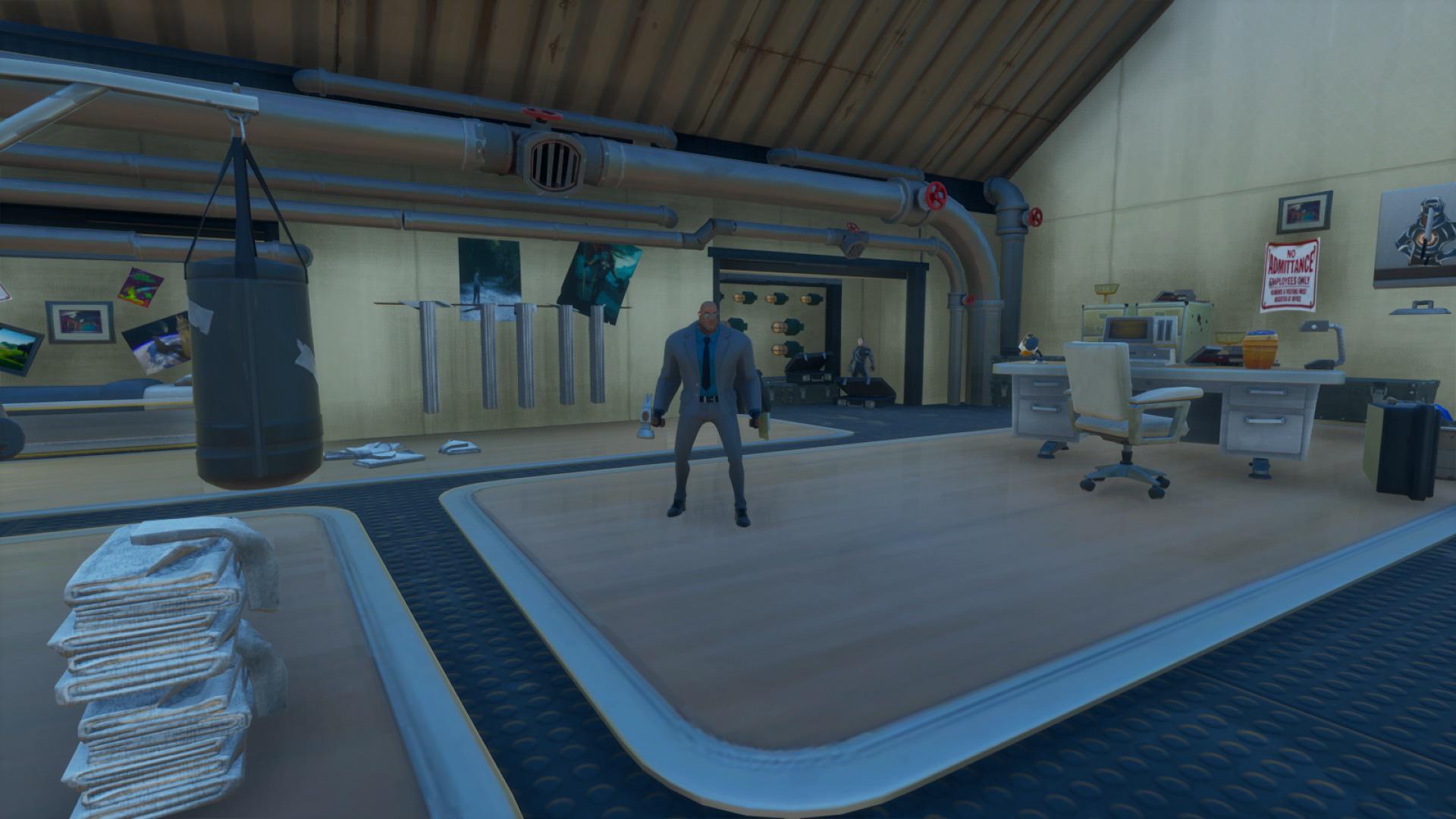 I made Brutus’ room in creative mode! r/FortNiteBR