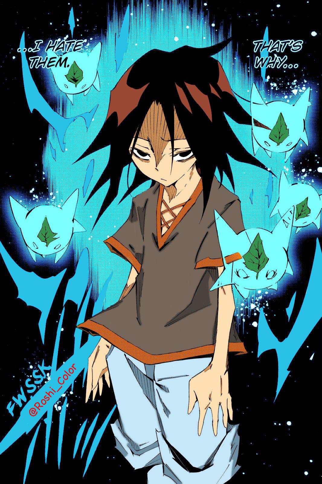 Shaman King Manga Panels