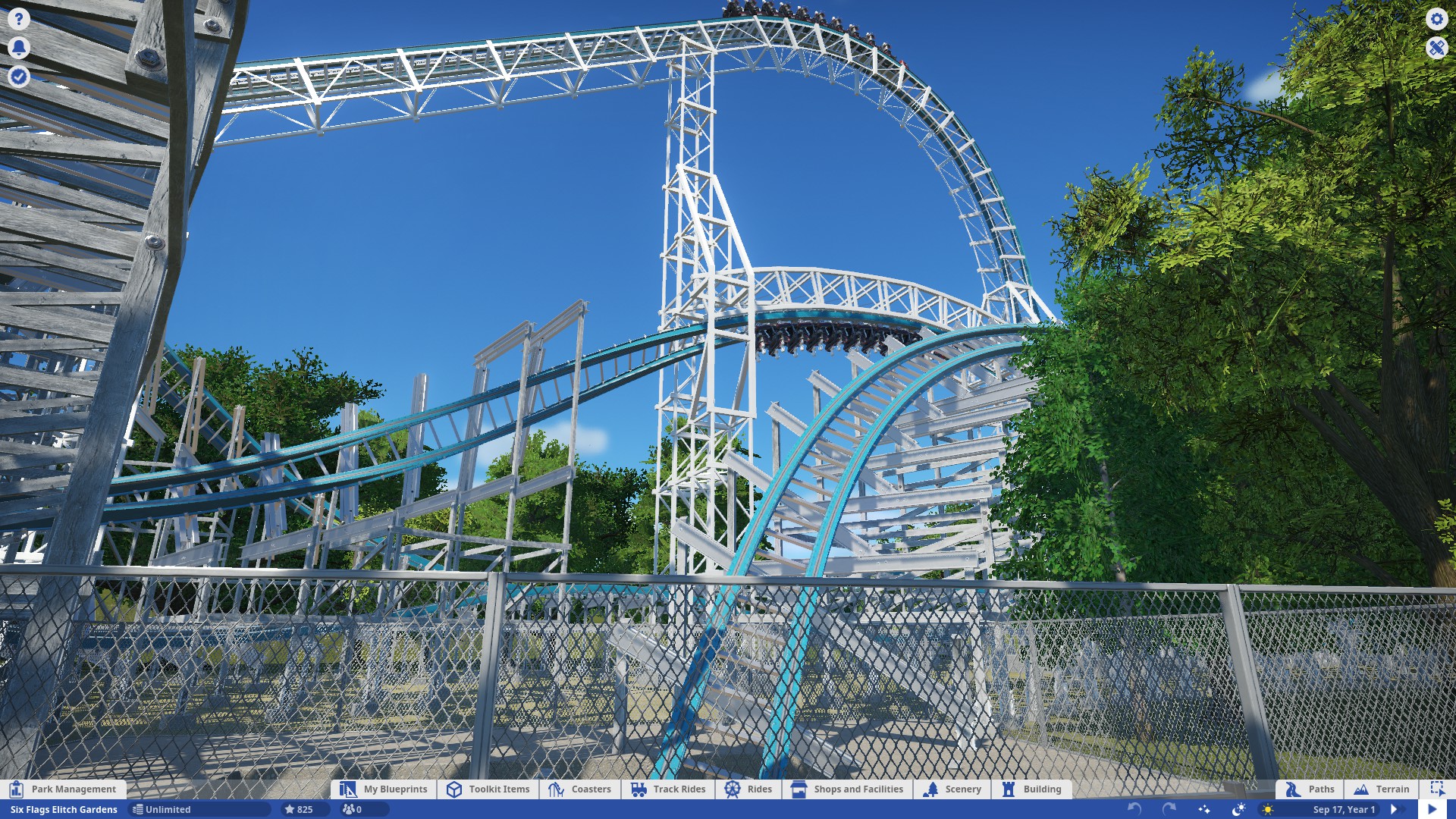 Twister III (Elitch Gardens woodie RMC Conversion)