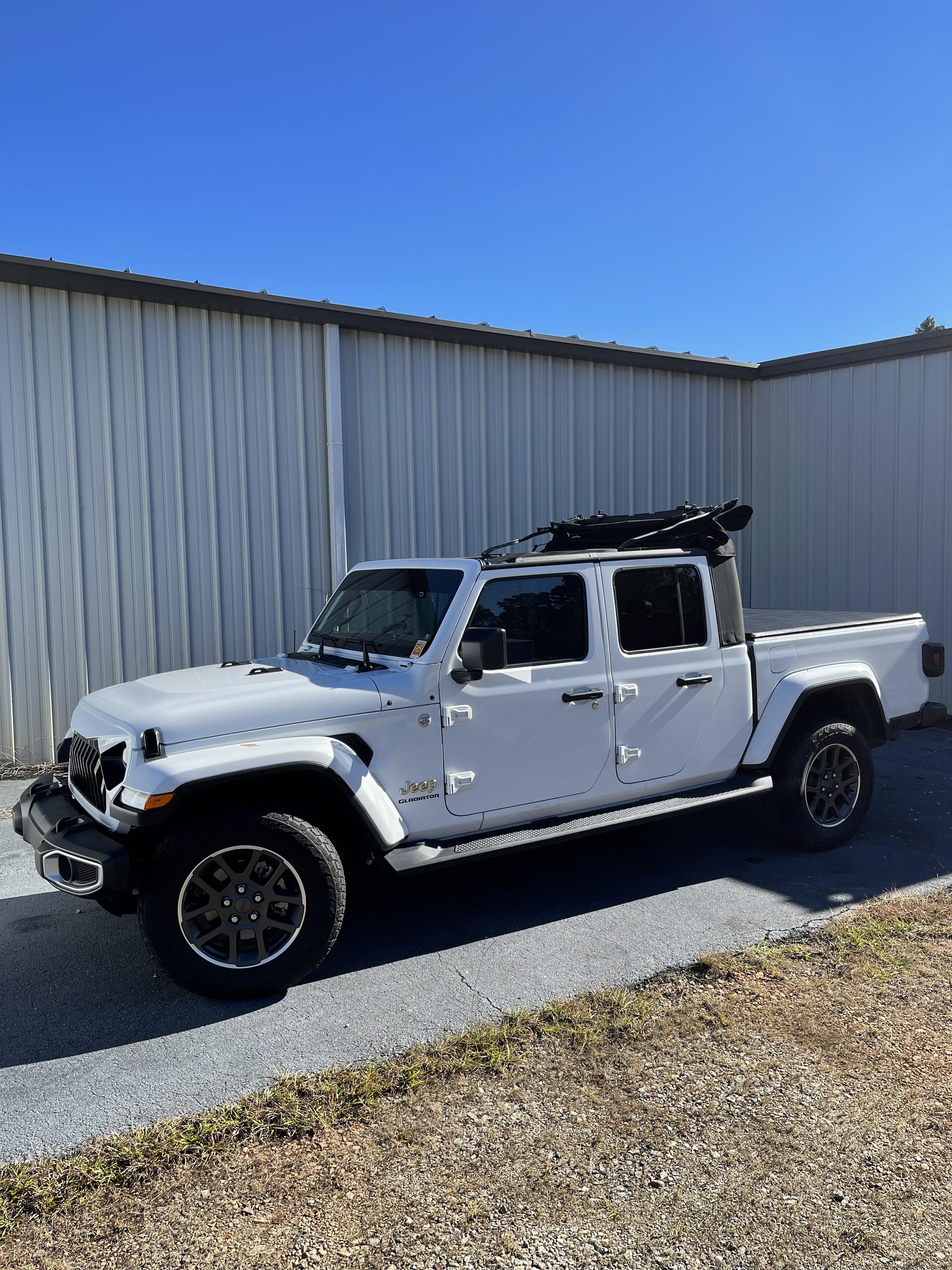 When I bought it, I did not think I would want a soft top, after