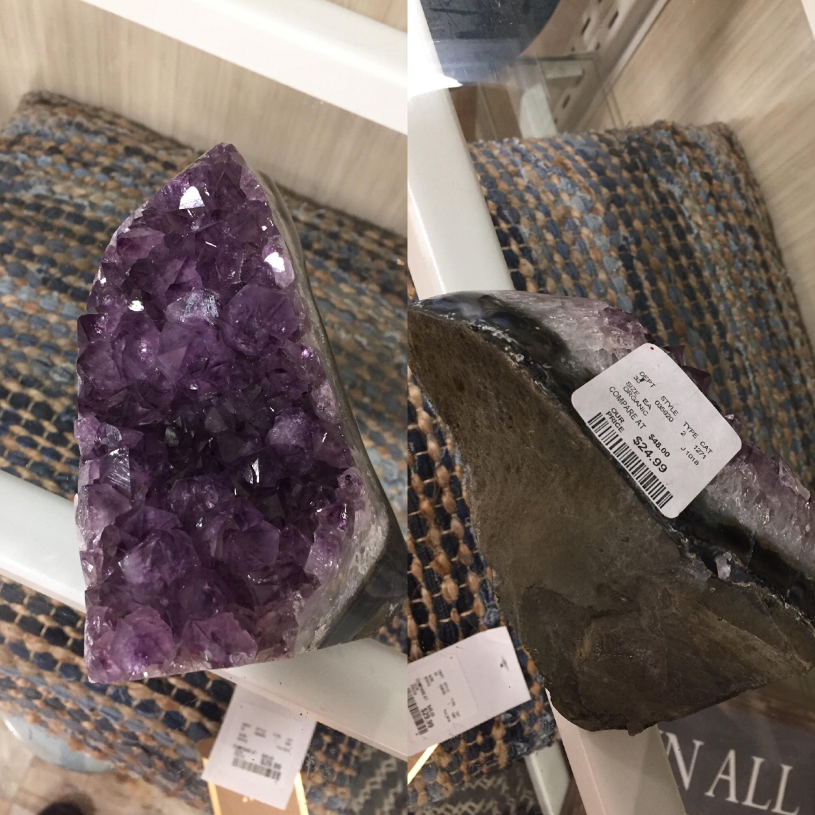Amethyst at Home Goods! r/Crystals