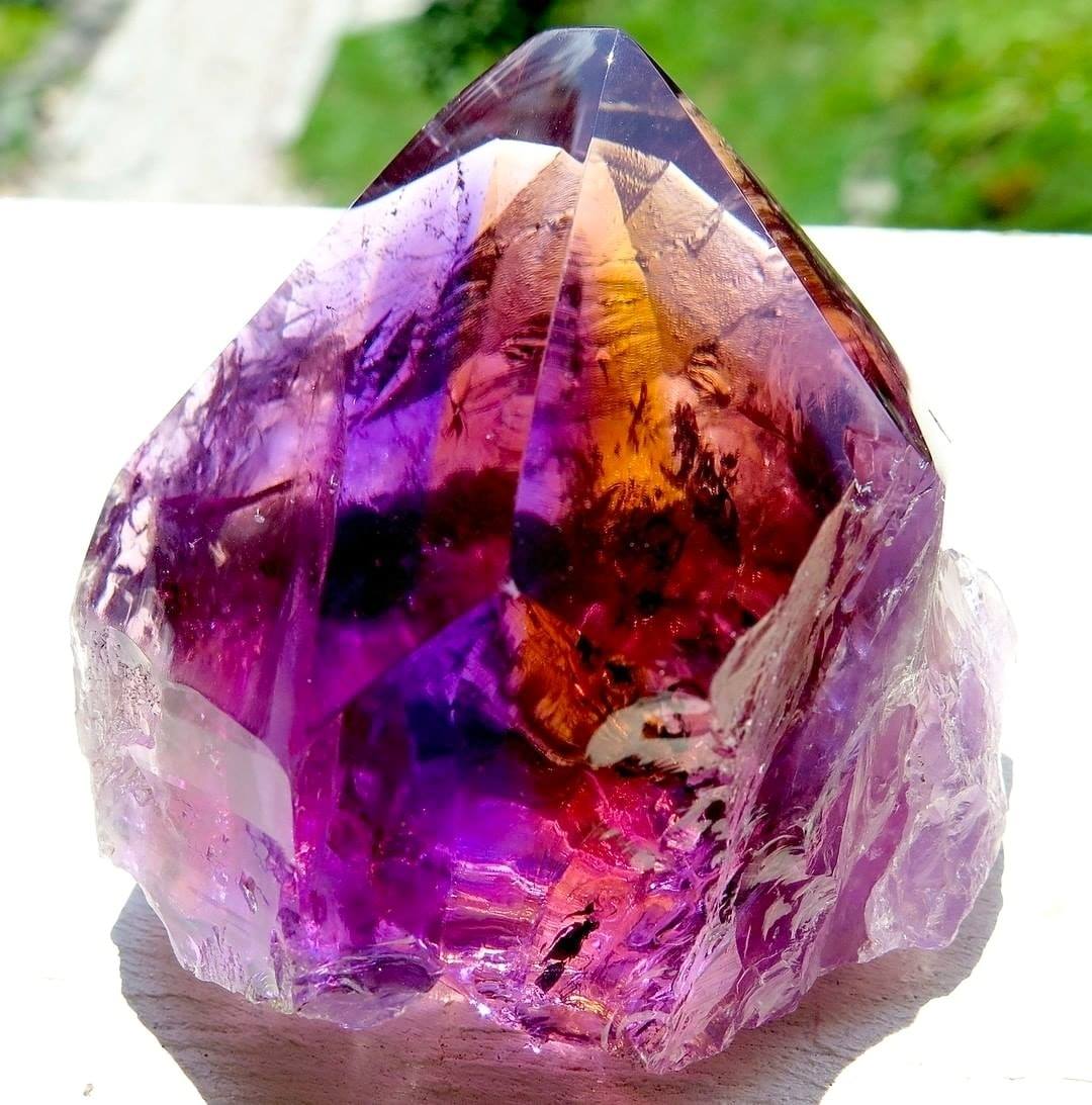 Incredibly Beautiful Ametrine crystal from Bolivia, the only place it
