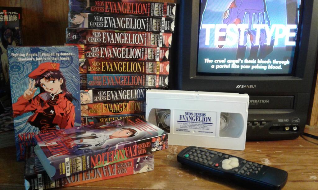 I'm starting an Anime VHS collection, and I'm doing it right. r