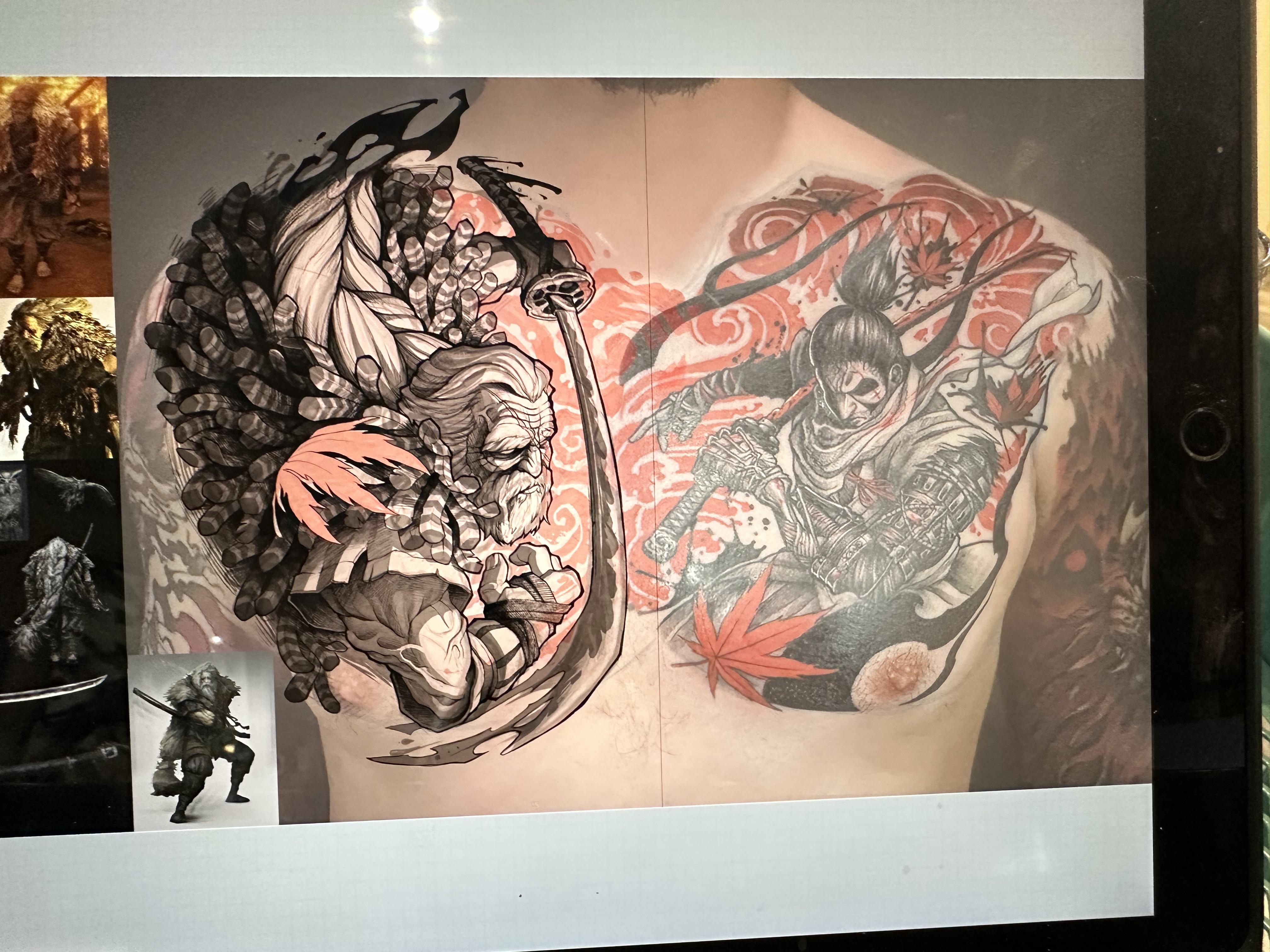 Chest Tattoos Drawings