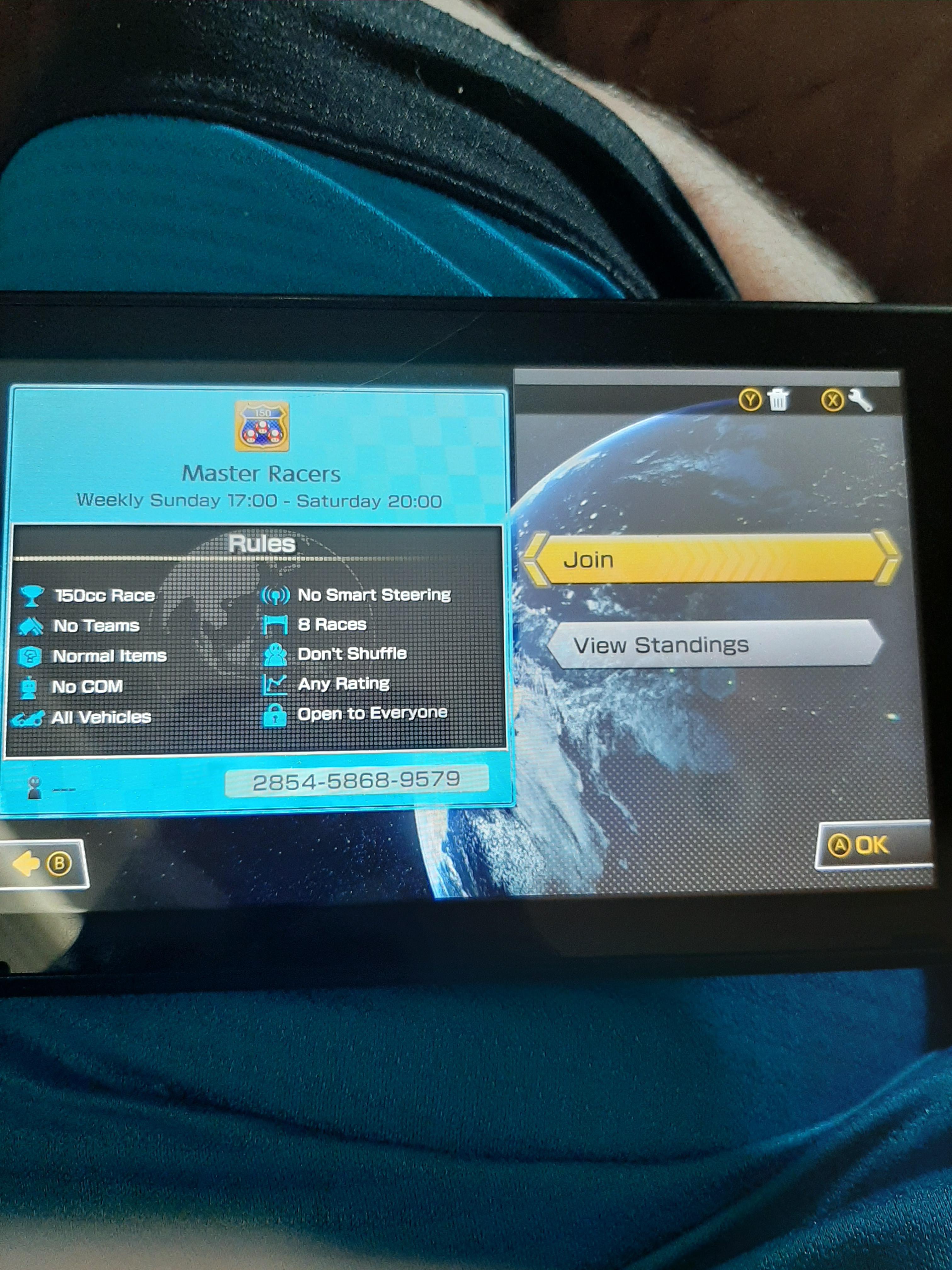 Hosting a Mario Kart Tournament to the master racer, anyone is