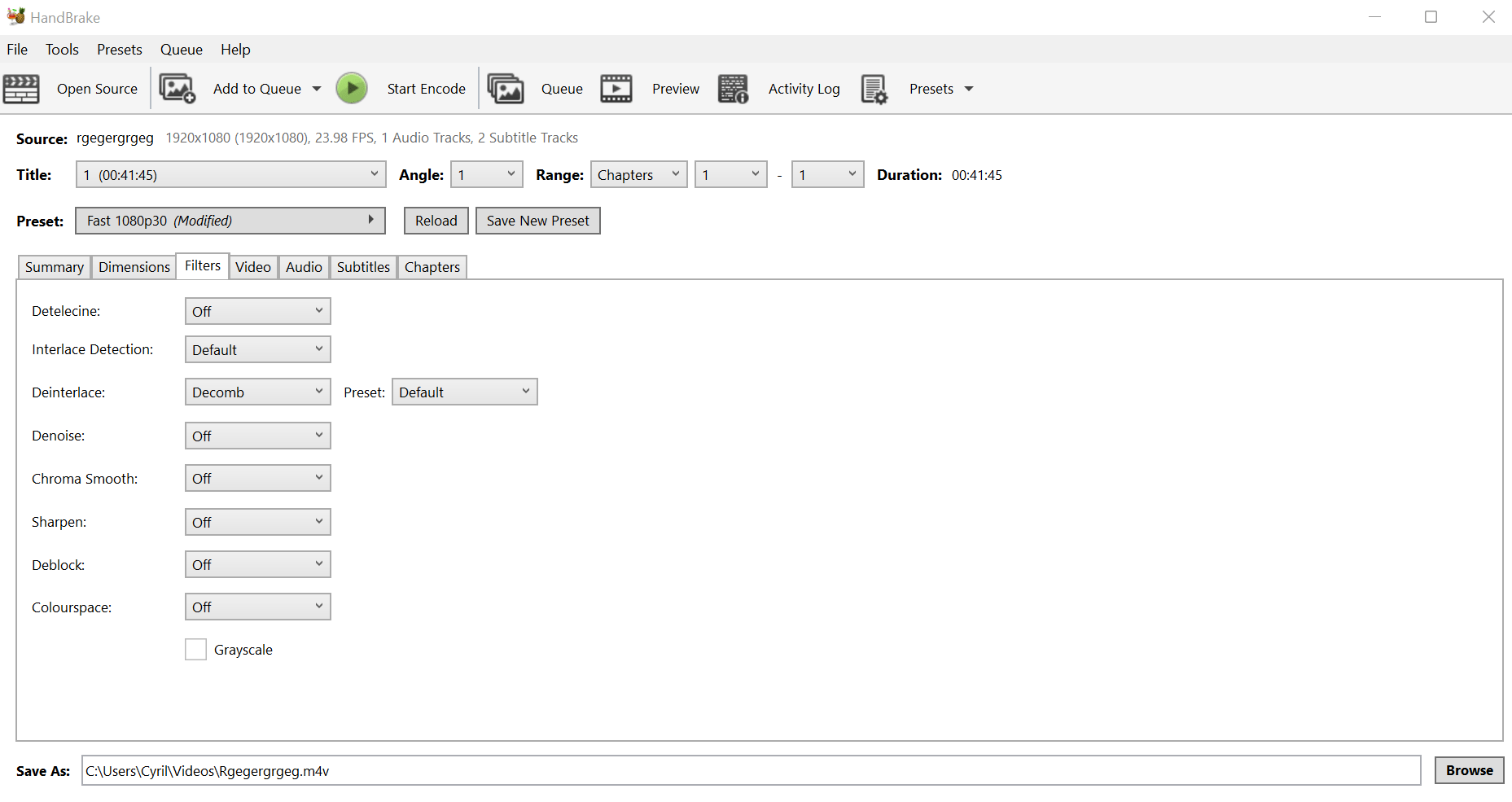 Handbrake settings for 4K HDR movies? handbrake