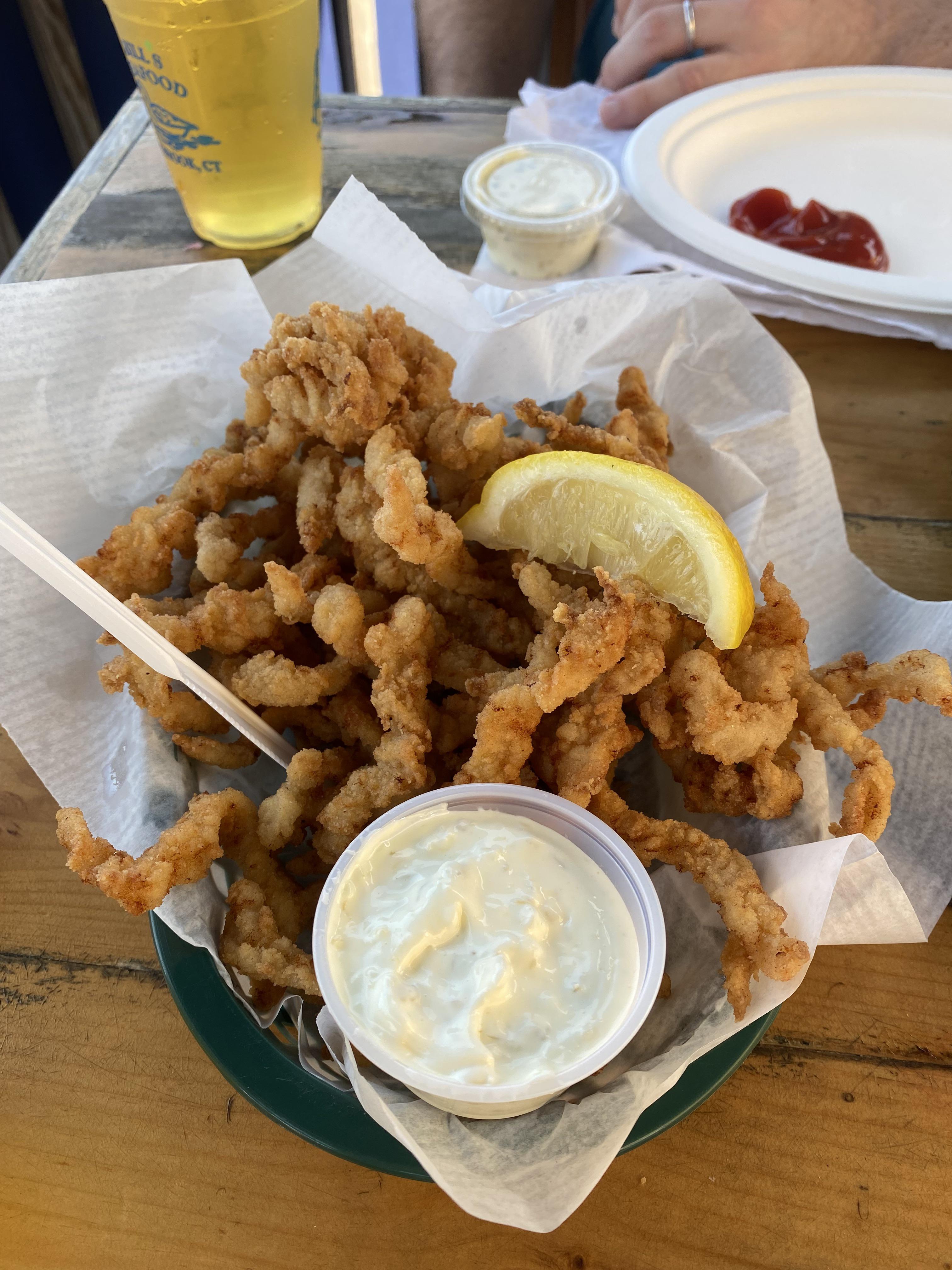 [I ATE] Fried Clam Strips r/food