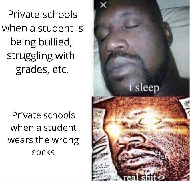 School uniforms suck memes