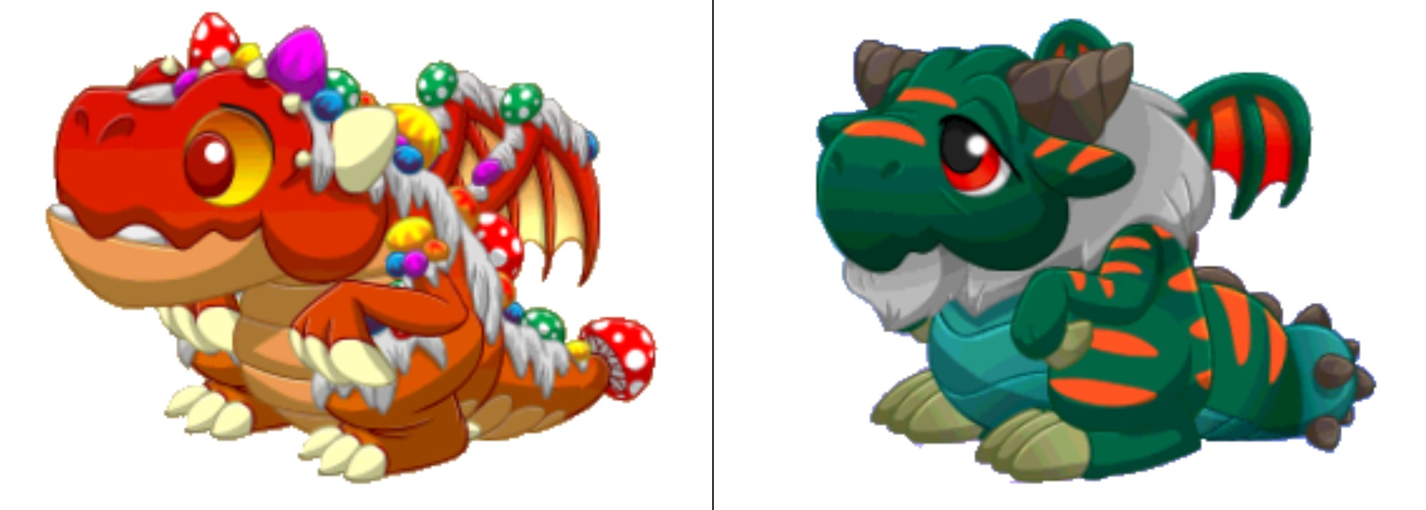 Is it me, or does the Mushy Dragon baby look a lot like the Ancestor