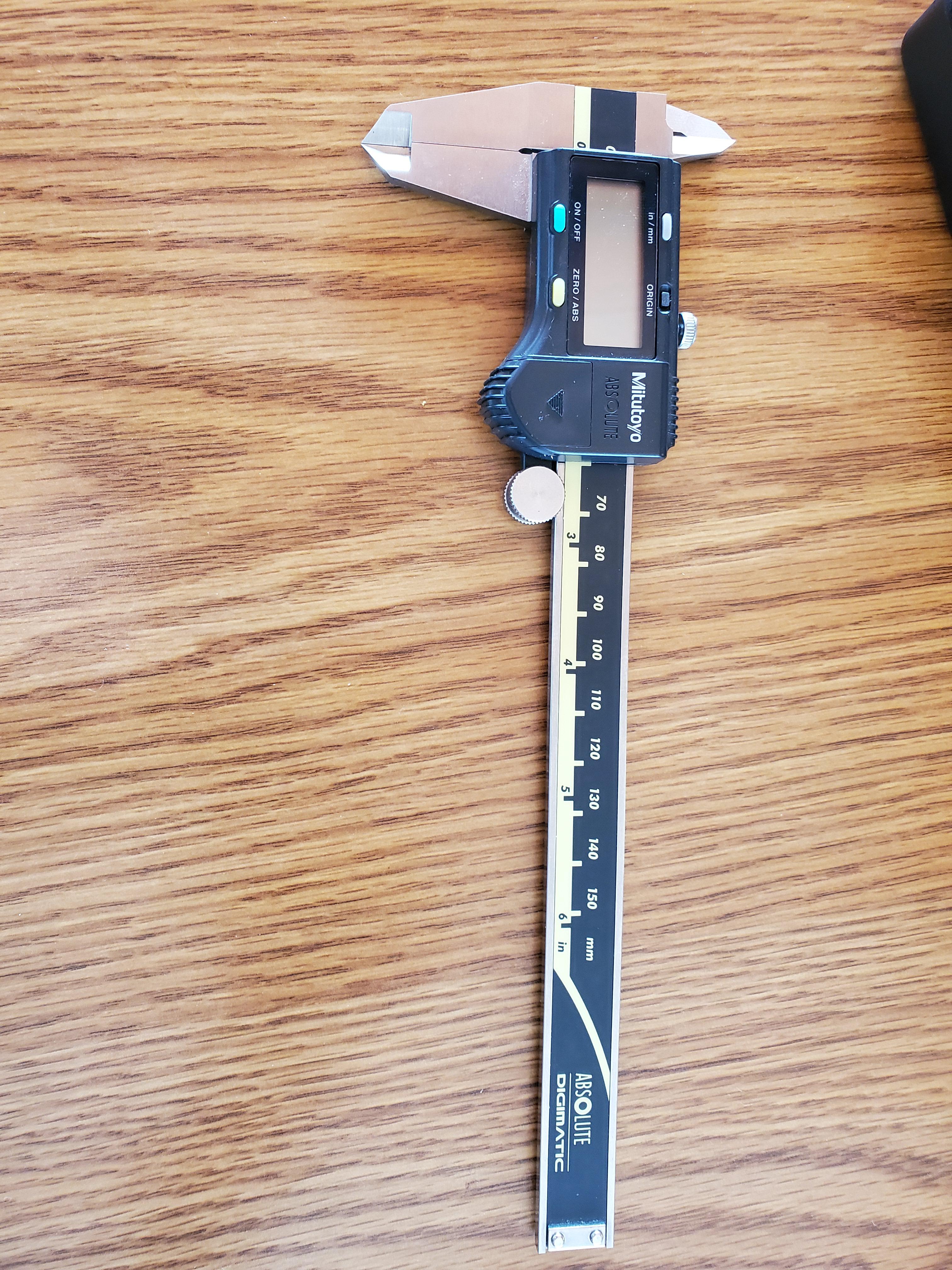 Mitutoyo caliper will not turn on even after replacing battery. Any