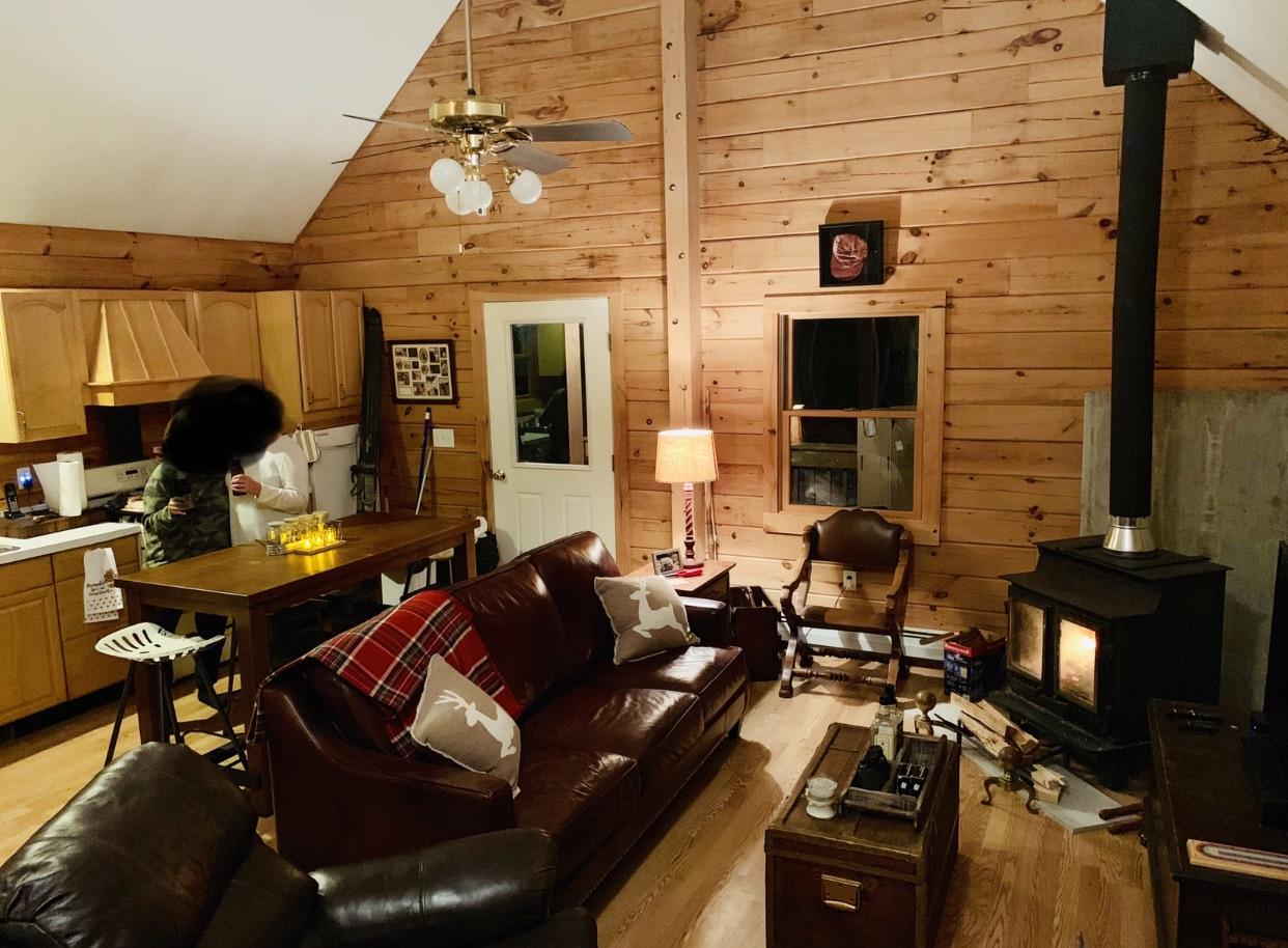 Our cozy place in Bethel NY (still settling in but mom and my wife are