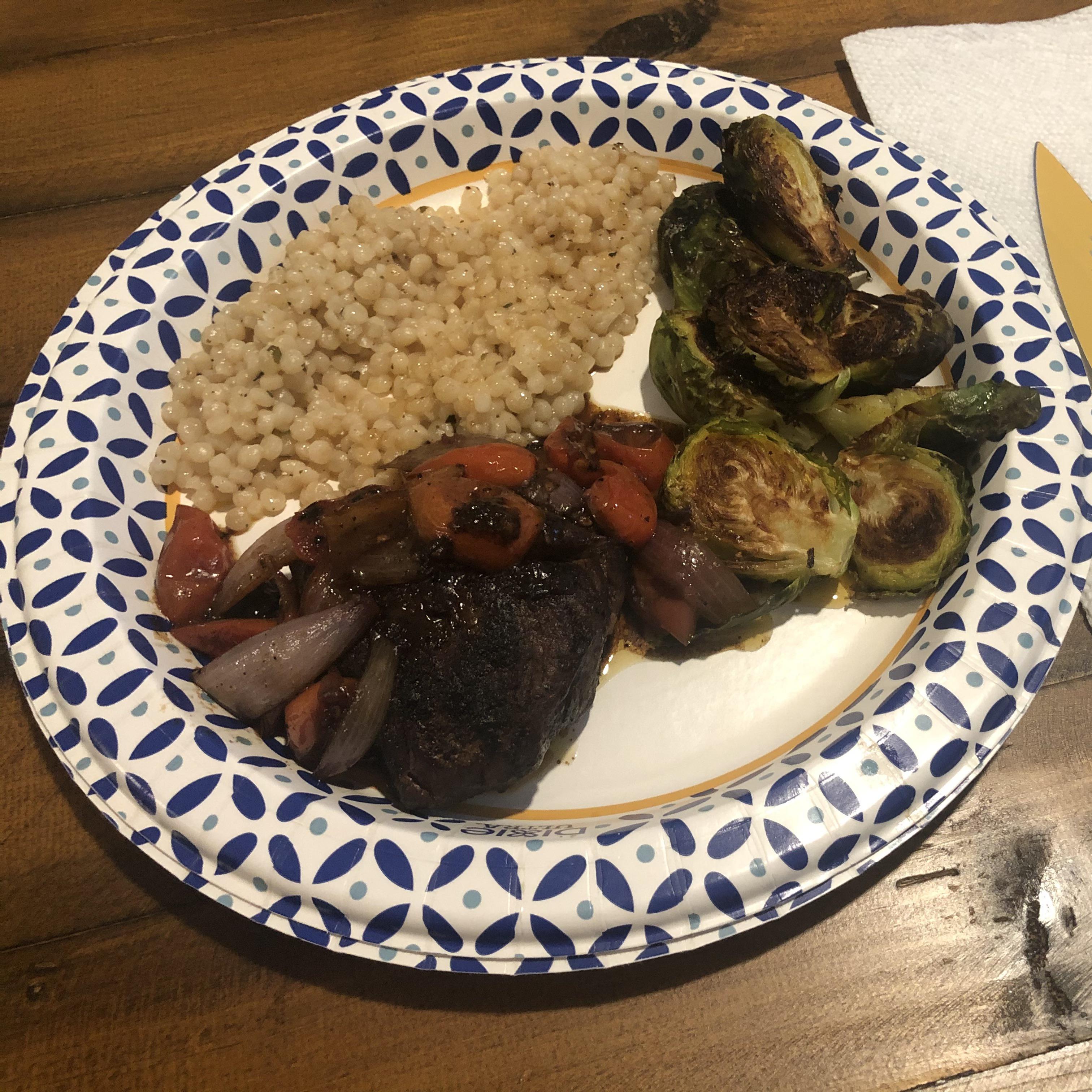 Beef Tenderloin & Balsamic Tomatoes totally worth the up charge! r