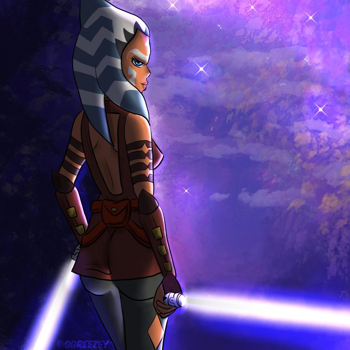 [OC] Ahsoka Tano, Clip Studio r/fanart