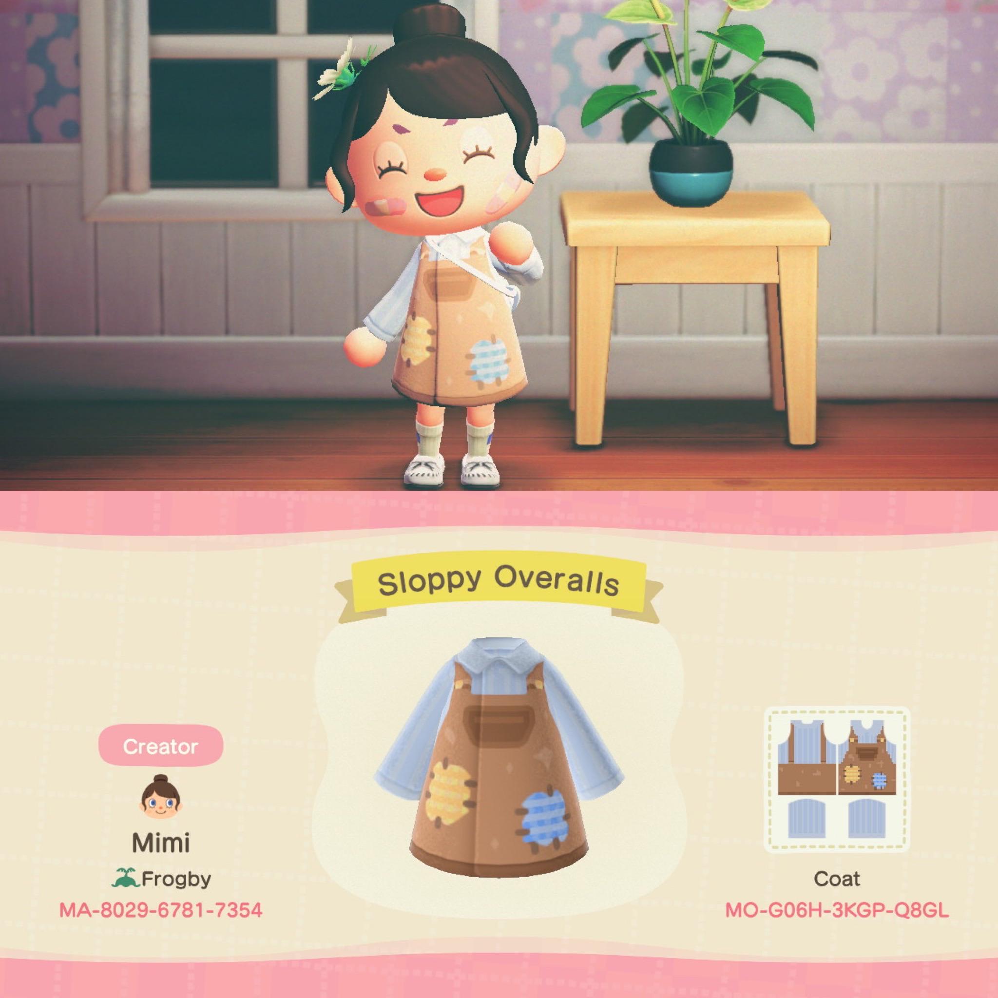 I miss the sloppy furniture from New Leaf so I made an inspired look