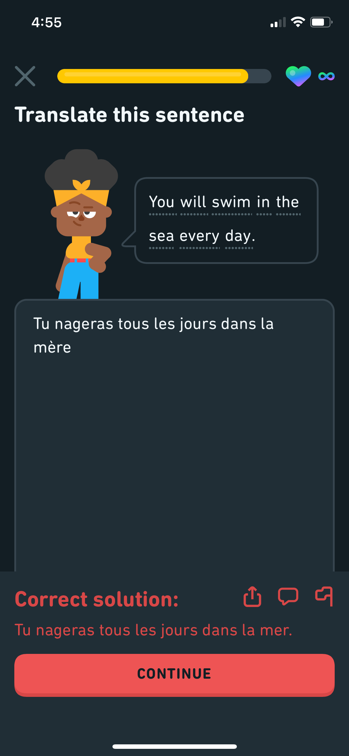 Autocorrect has a dirty mind duolingo