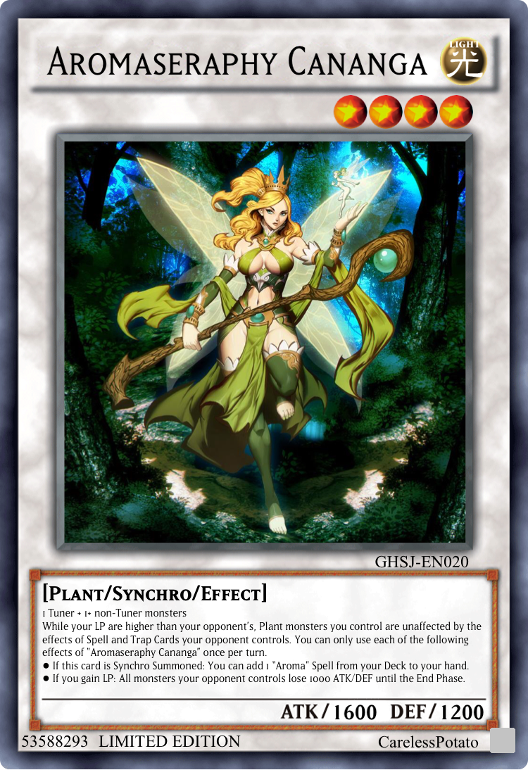 Aromaseraphy Cananga r/customyugioh