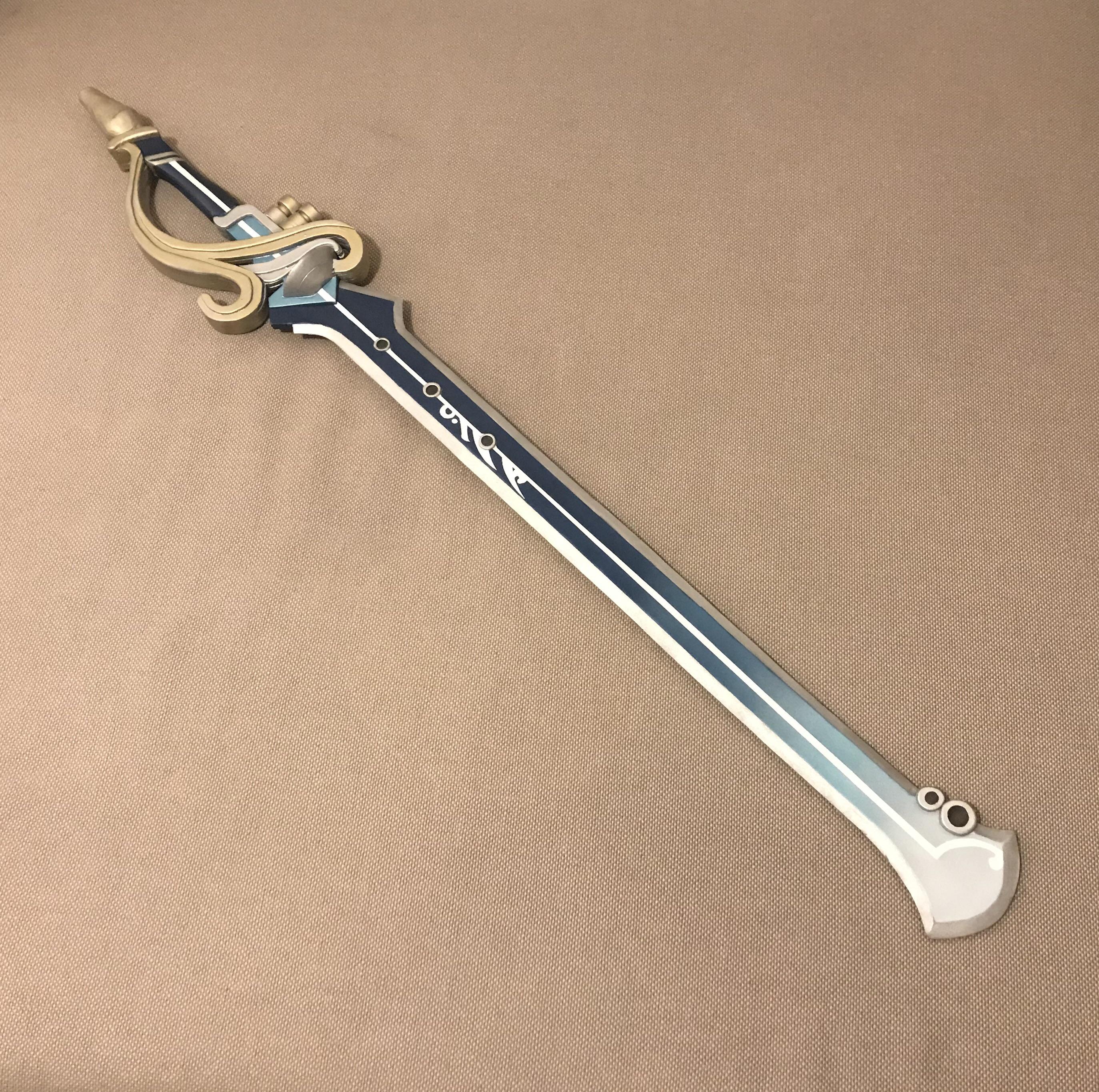 Made this flute sword prop in about a week, hope you like it! r