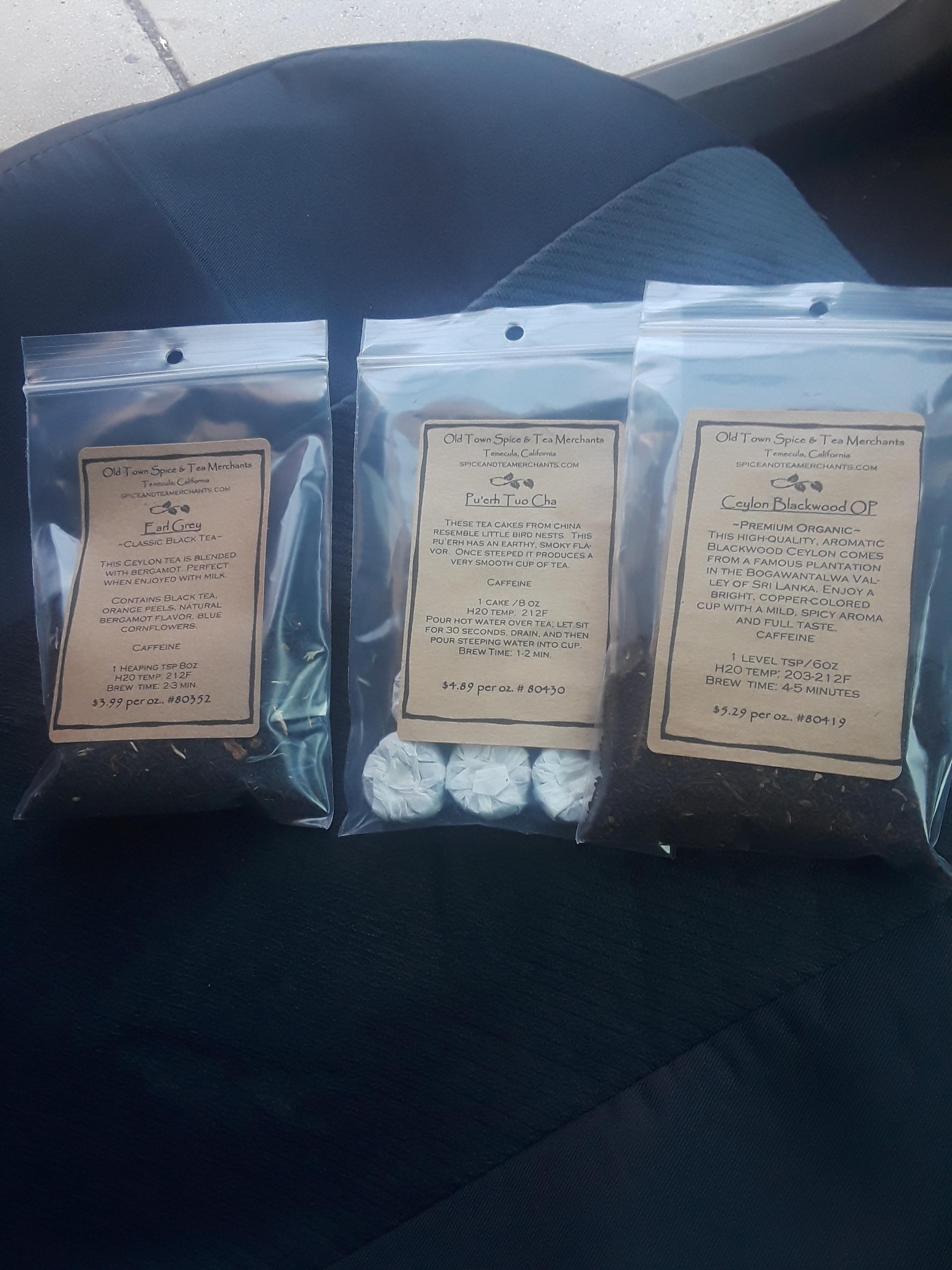 Tea haul in Temecula r/tea