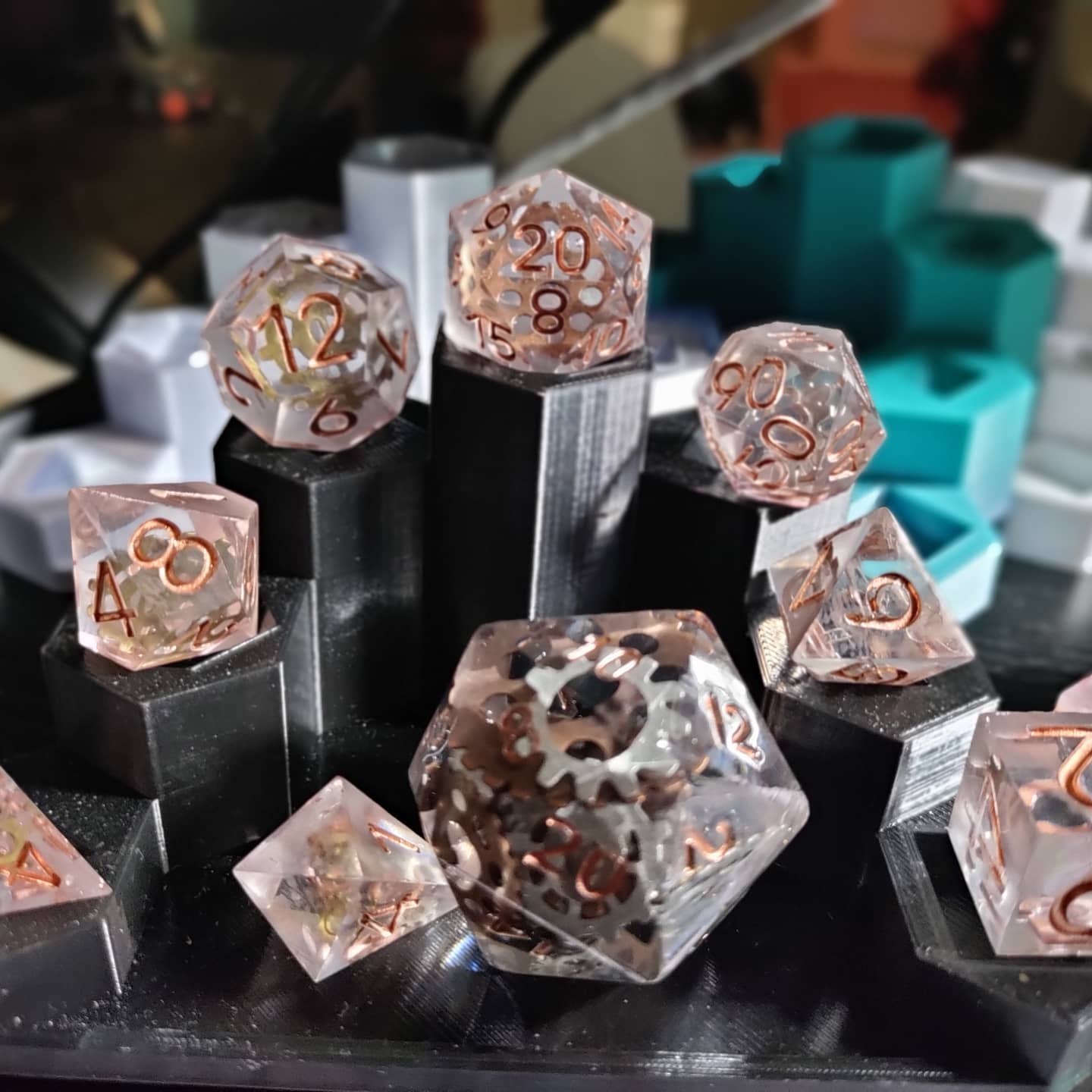 Not sure why my resin didn't cure clear but I'm not totally unhappy