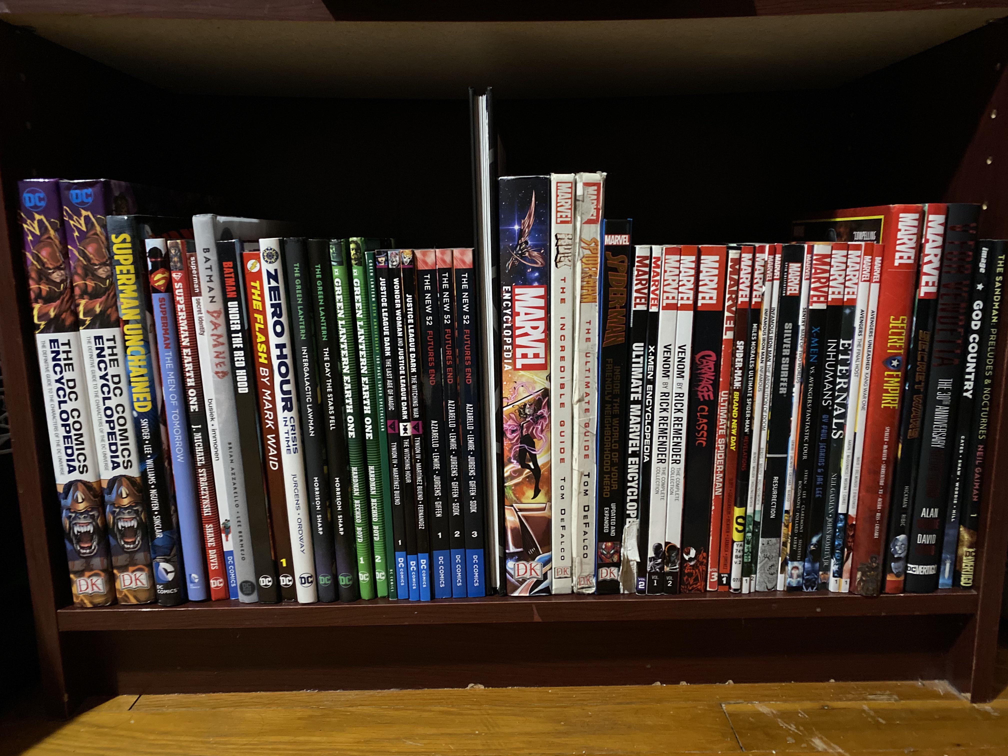 MY FIRST FULL COMIC BOOK SHELF!
