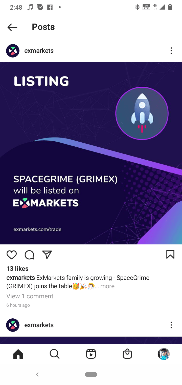 First Exchange Listing Announced r/Spacegrime