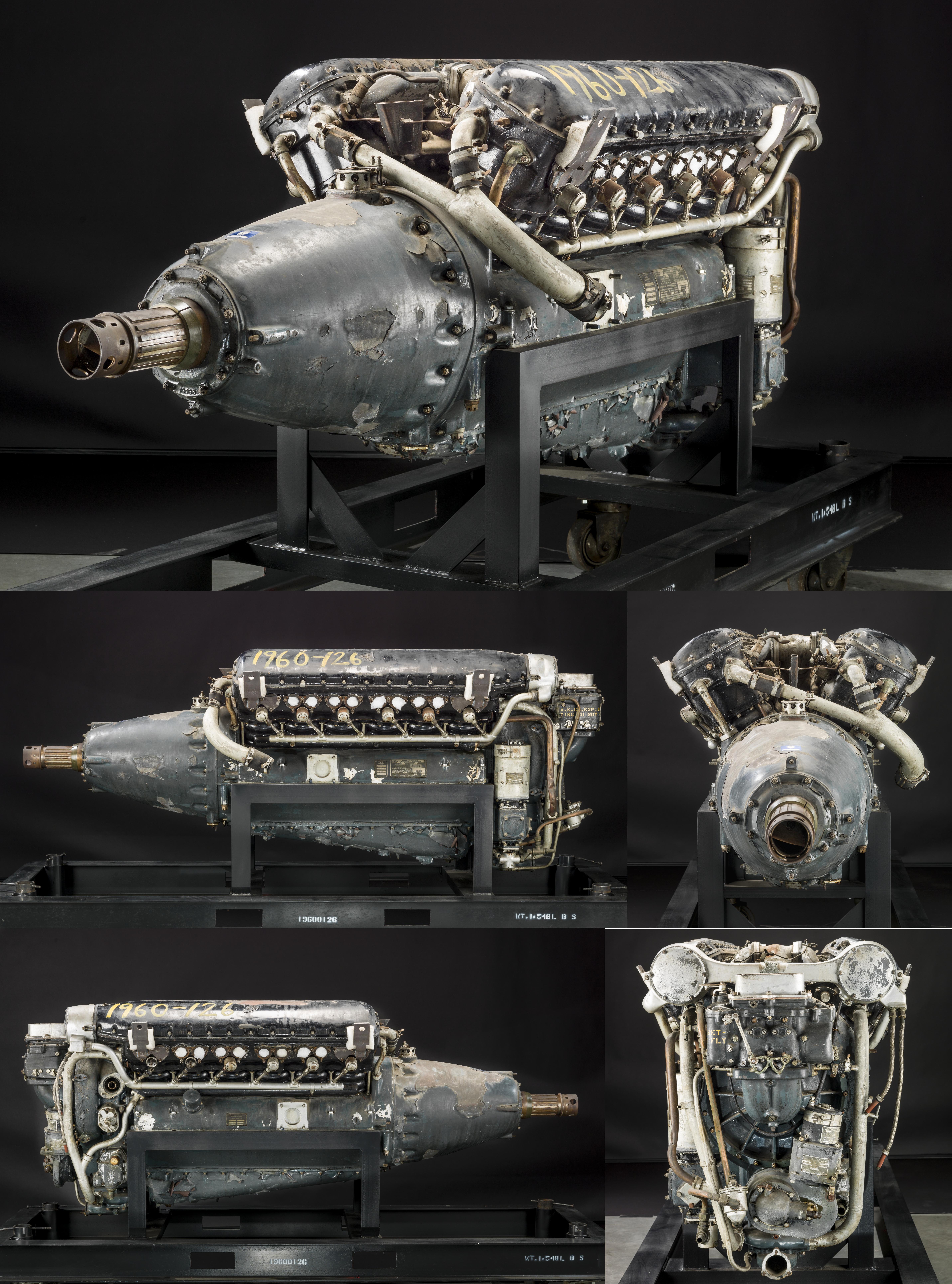 Allison XV-1710-1, V-12 Engine. More than 47,000 V-1710s were built in