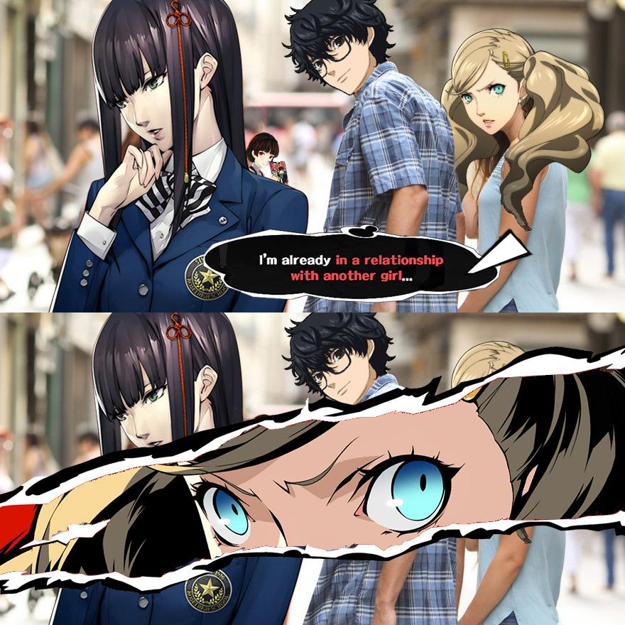 You'll never see me cominnnn' [Persona 5] yandere