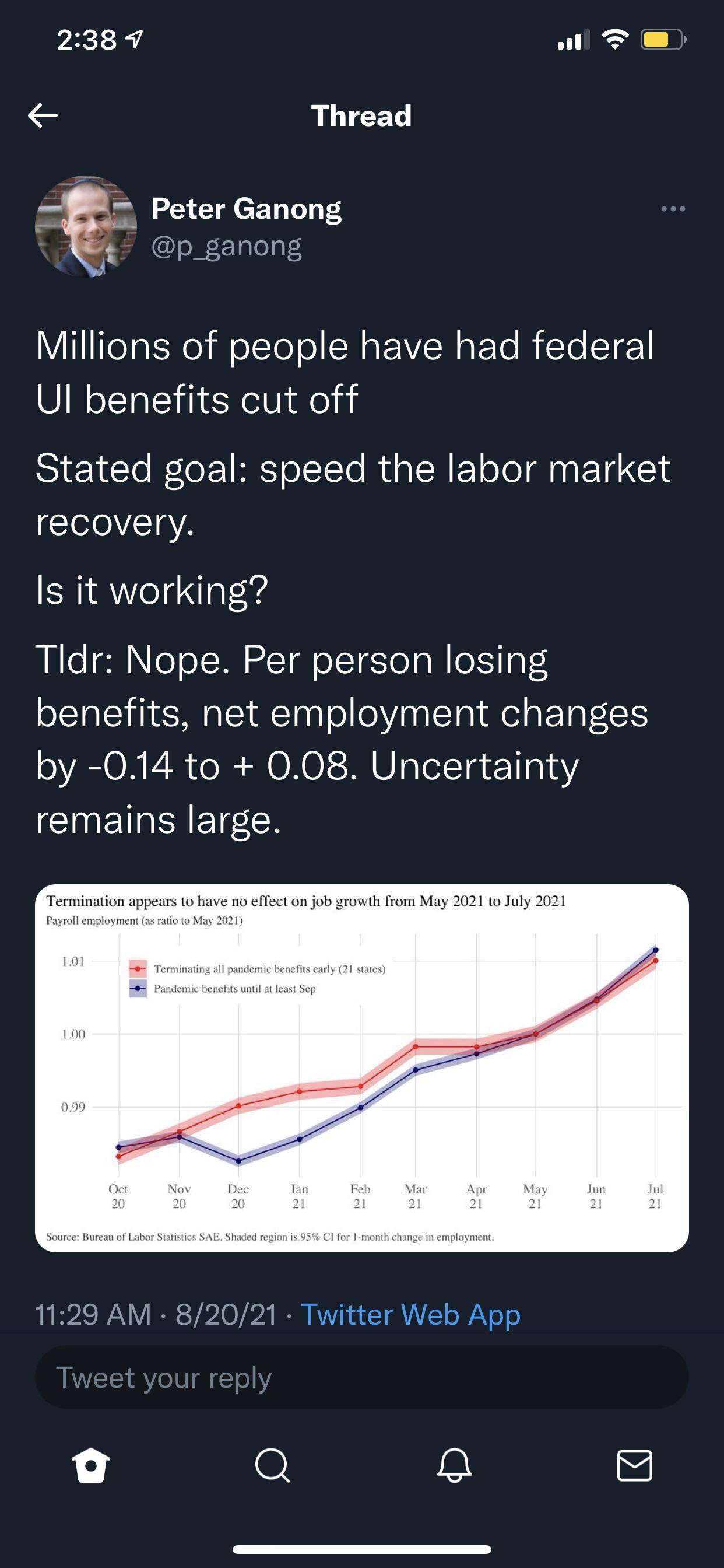 Cutting off unemployment insurance did not boost employment r/neoliberal