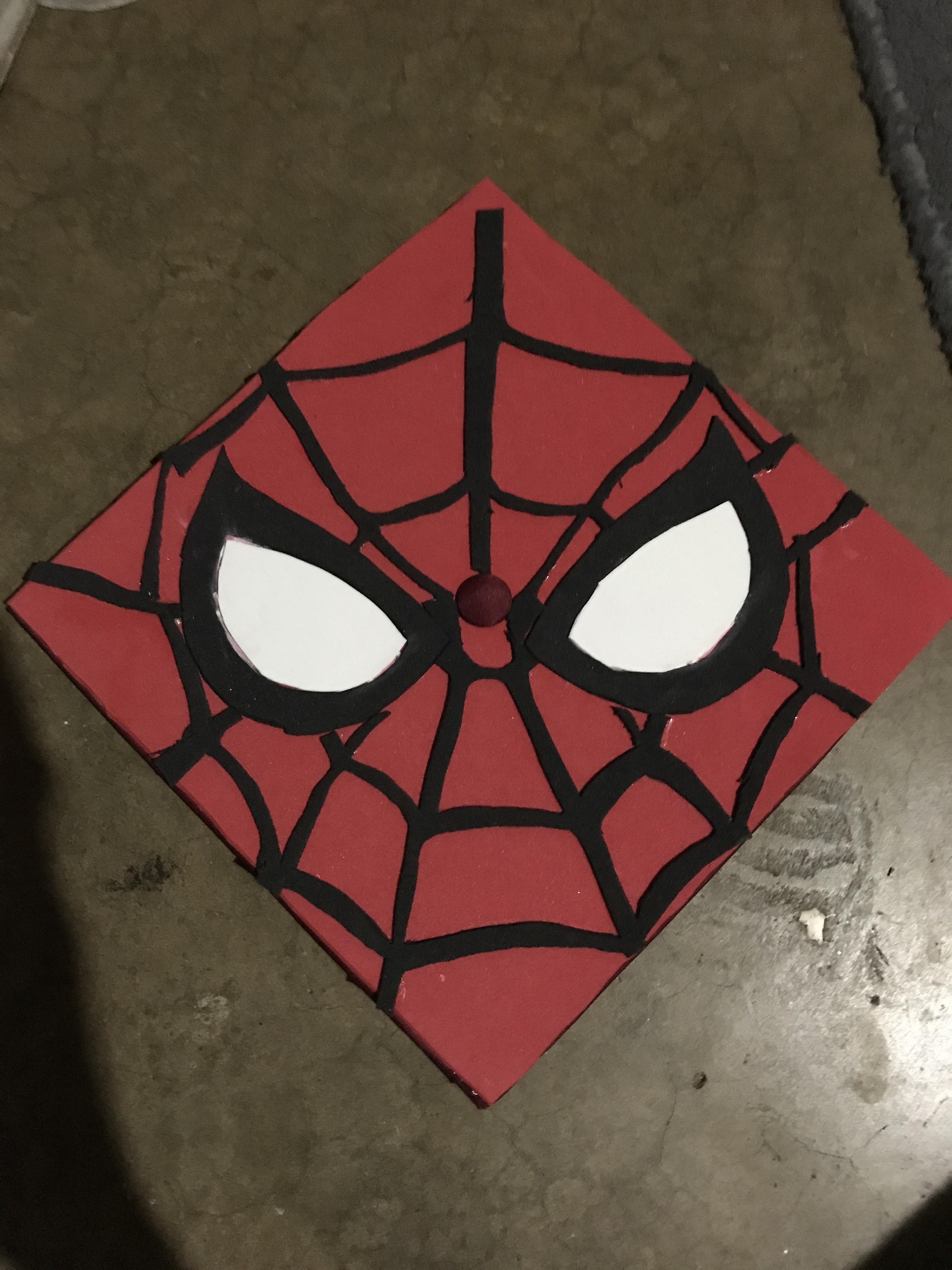 It’s a little rough, but this is what my graduation cap looks like r