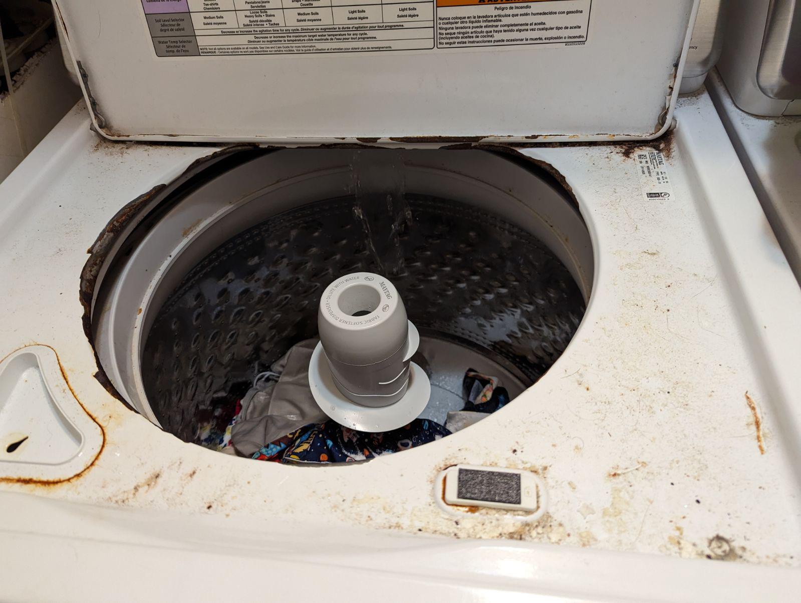 Why is my washer rusting and how to stop it? r/HomeMaintenance