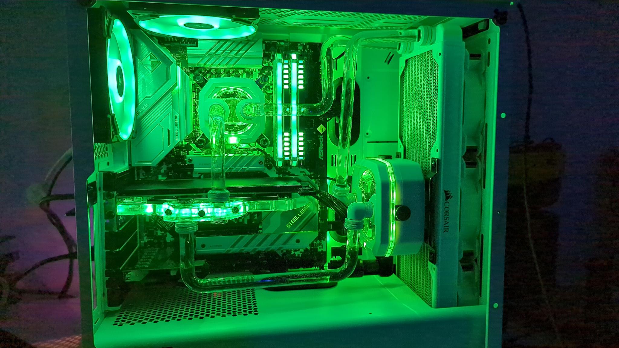 first go at watercooling a PC for my son r/watercooling