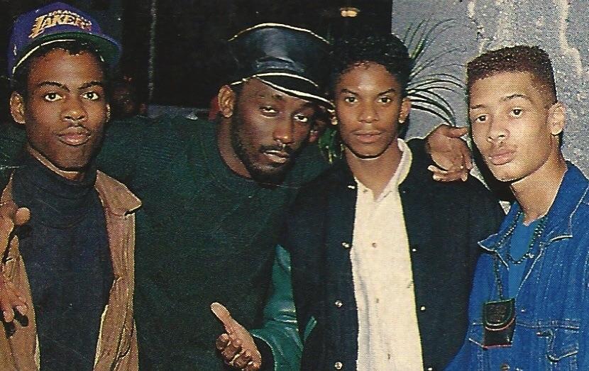 Chris Rock, Big Daddy Kane, Special Ed and Redhead Kingpin (1989